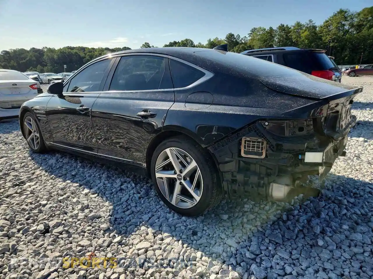 2 Фотография поврежденного автомобиля KMTGA4SC5PU146067 GENESIS G80 2023