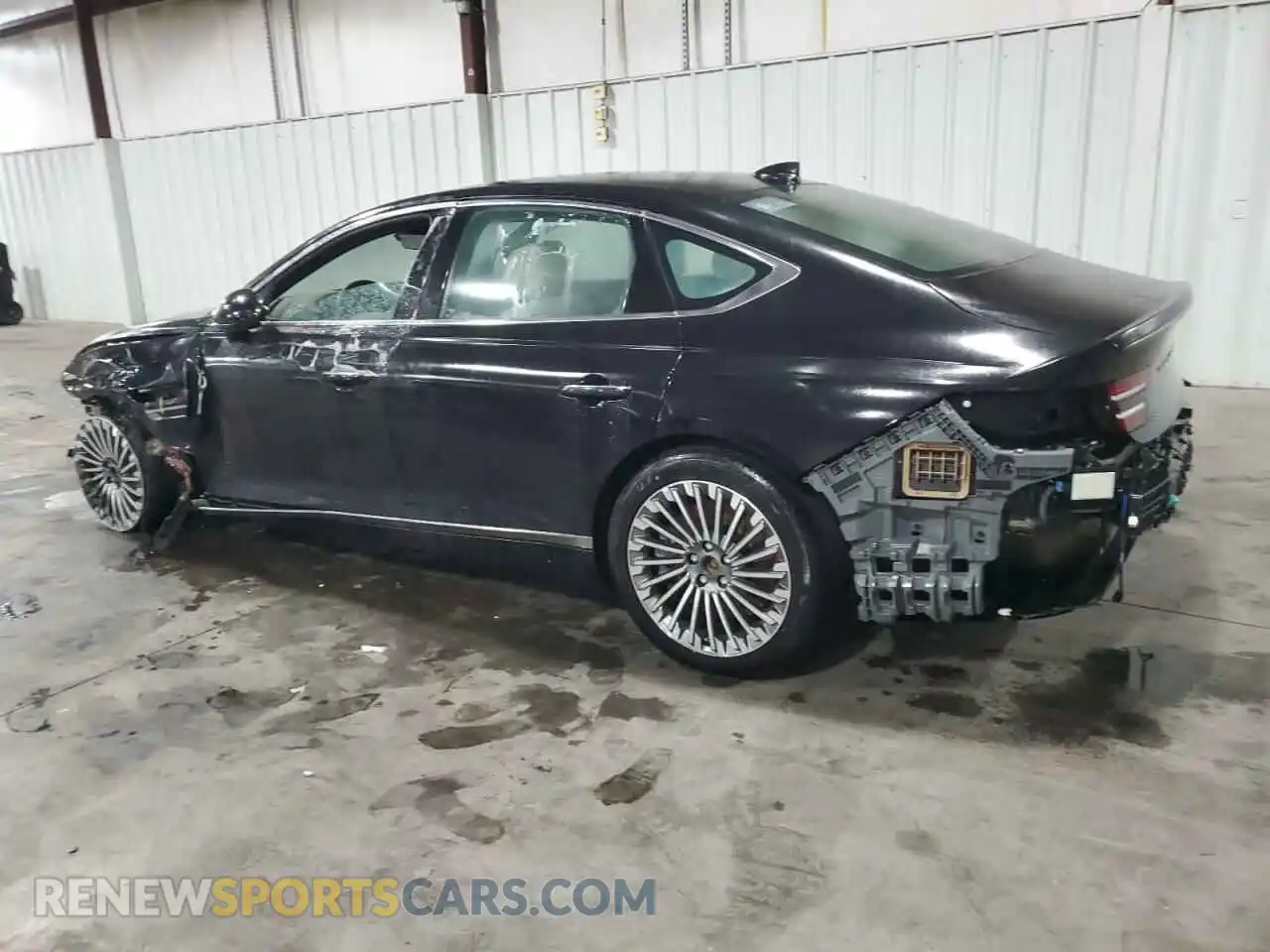 2 Photograph of a damaged car KMTGE4S16PU004166 GENESIS G80 2023