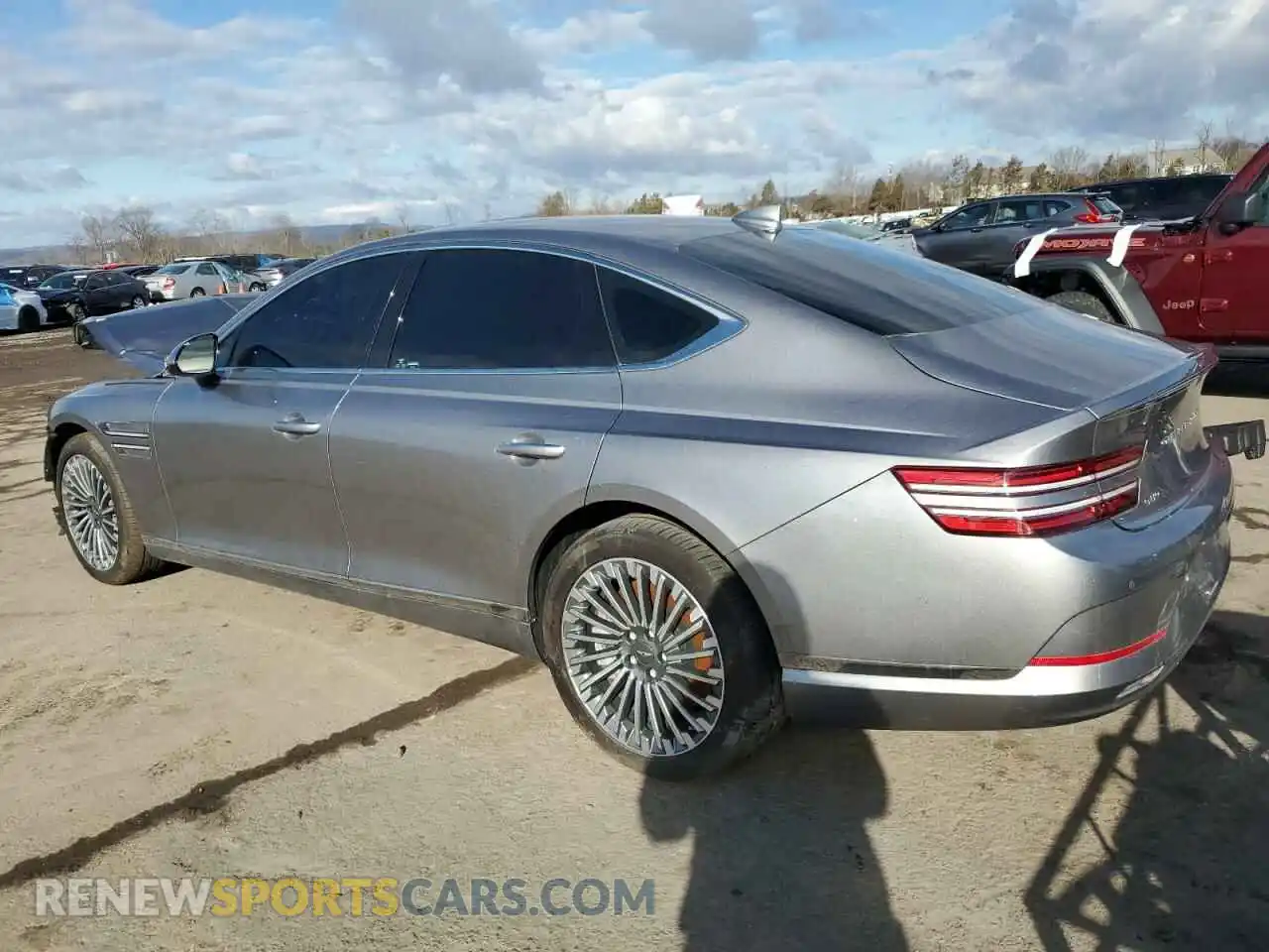 2 Photograph of a damaged car KMTGE4S17PU006931 GENESIS G80 2023