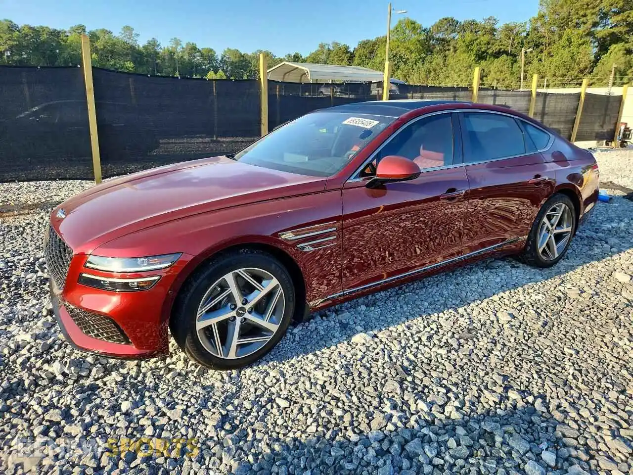 1 fotografías del automóvil dañado KMTGA4SC6RU206375 GENESIS G80 2024