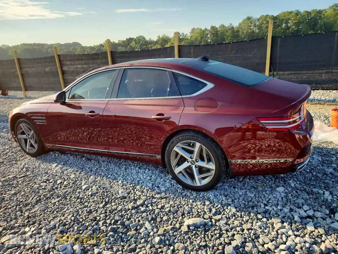 2 fotografías del automóvil dañado KMTGA4SC6RU206375 GENESIS G80 2024