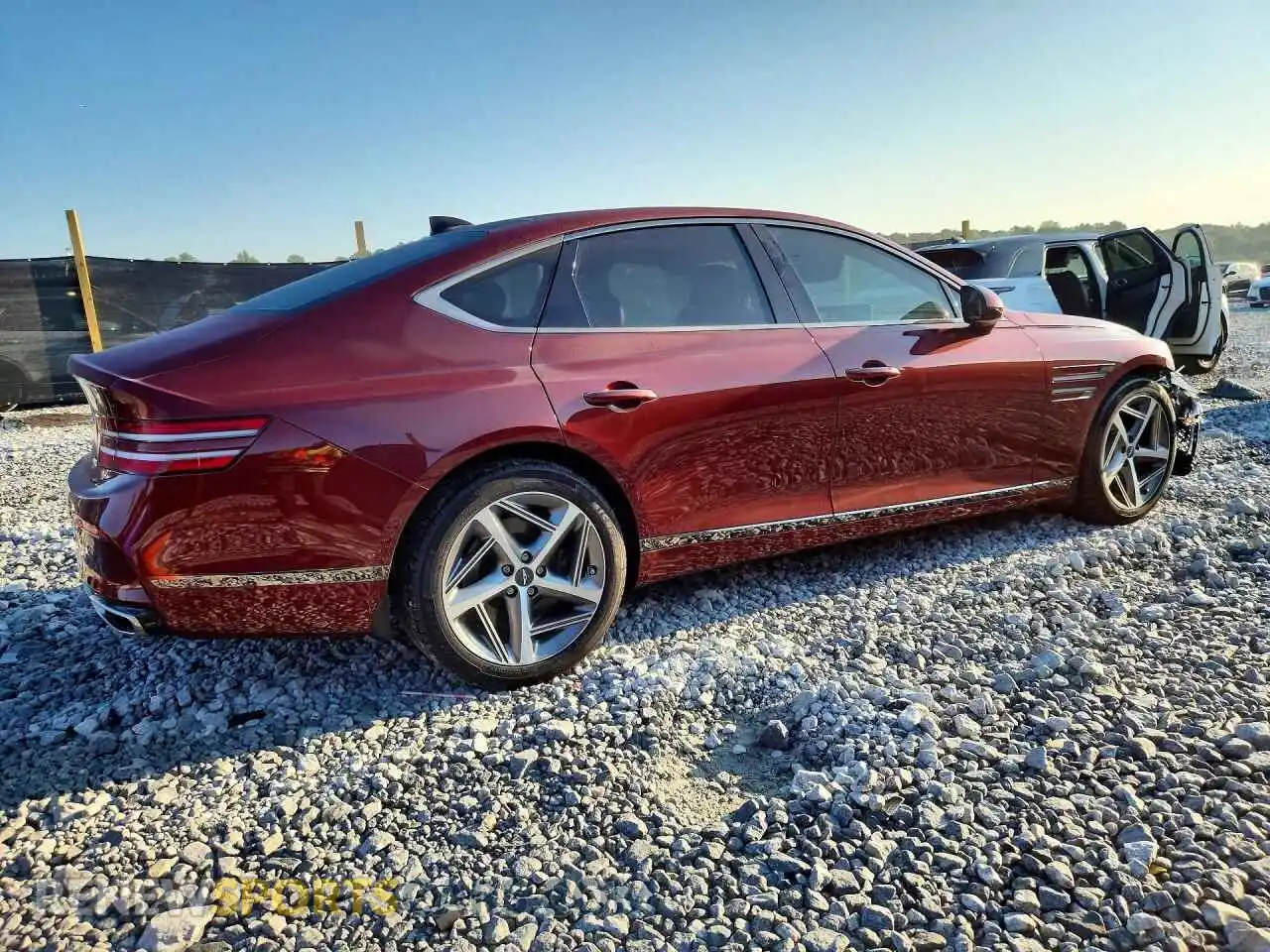 3 fotografías del automóvil dañado KMTGA4SC6RU206375 GENESIS G80 2024