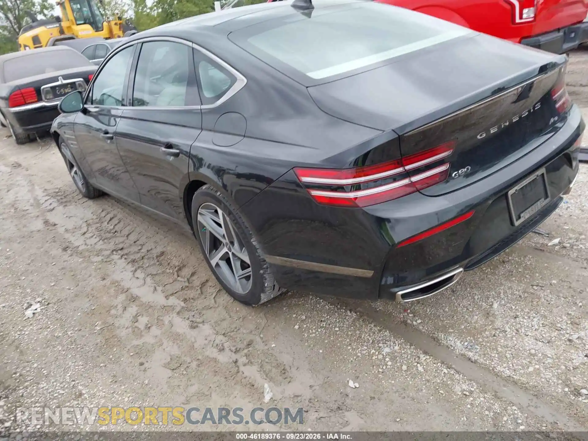 3 Photograph of a damaged car KMTGA4SC9RU233425 GENESIS G80 2024