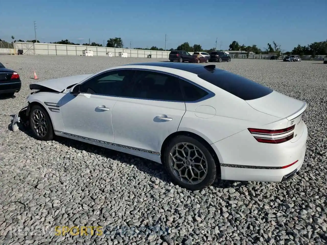 2 Photograph of a damaged car KMTGB4SC9RU221773 GENESIS G80 2024