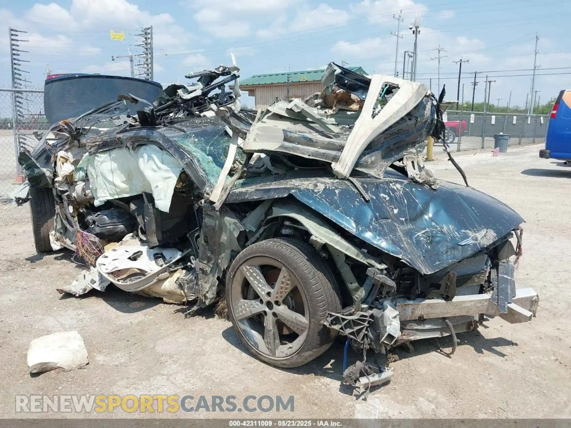 1 Photograph of a damaged car KMTGG4SD2SU286304 GENESIS G80 2025