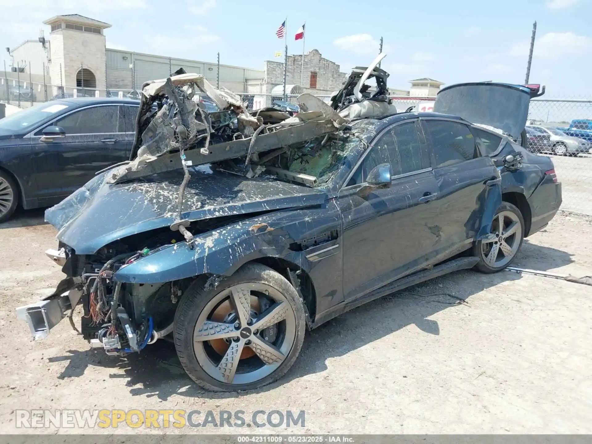 2 Photograph of a damaged car KMTGG4SD2SU286304 GENESIS G80 2025