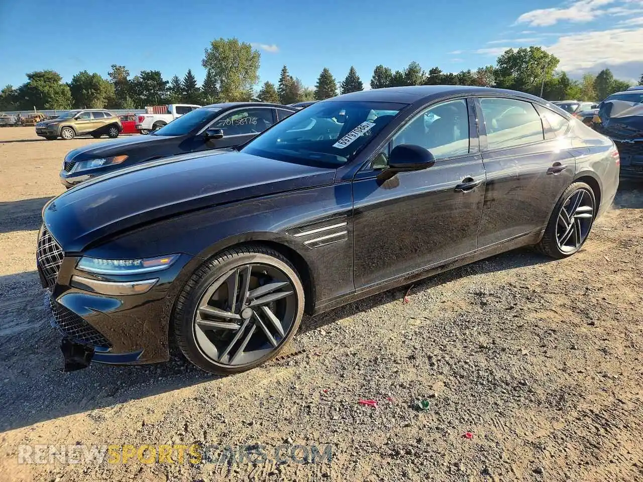 1 Фотография поврежденного автомобиля KMTGF4SD1TU300472 GENESIS G80 2026