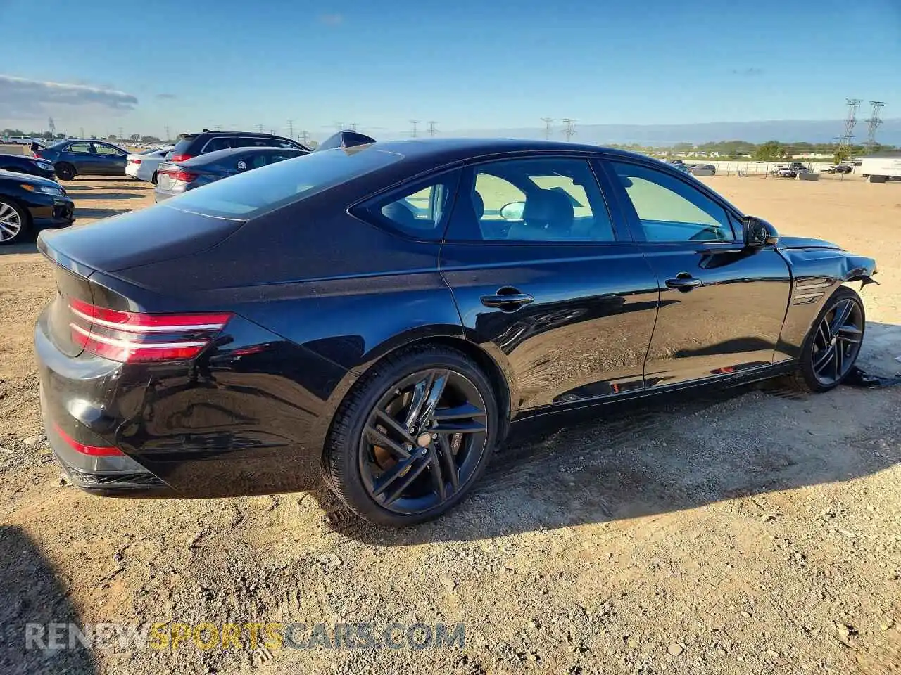 3 Фотография поврежденного автомобиля KMTGF4SD1TU300472 GENESIS G80 2026