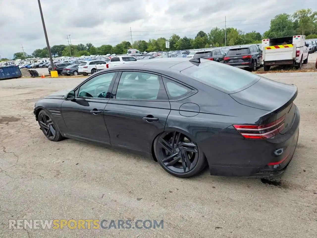 2 Photograph of a damaged car KMTGF4SD7TU330463 GENESIS G80 2026