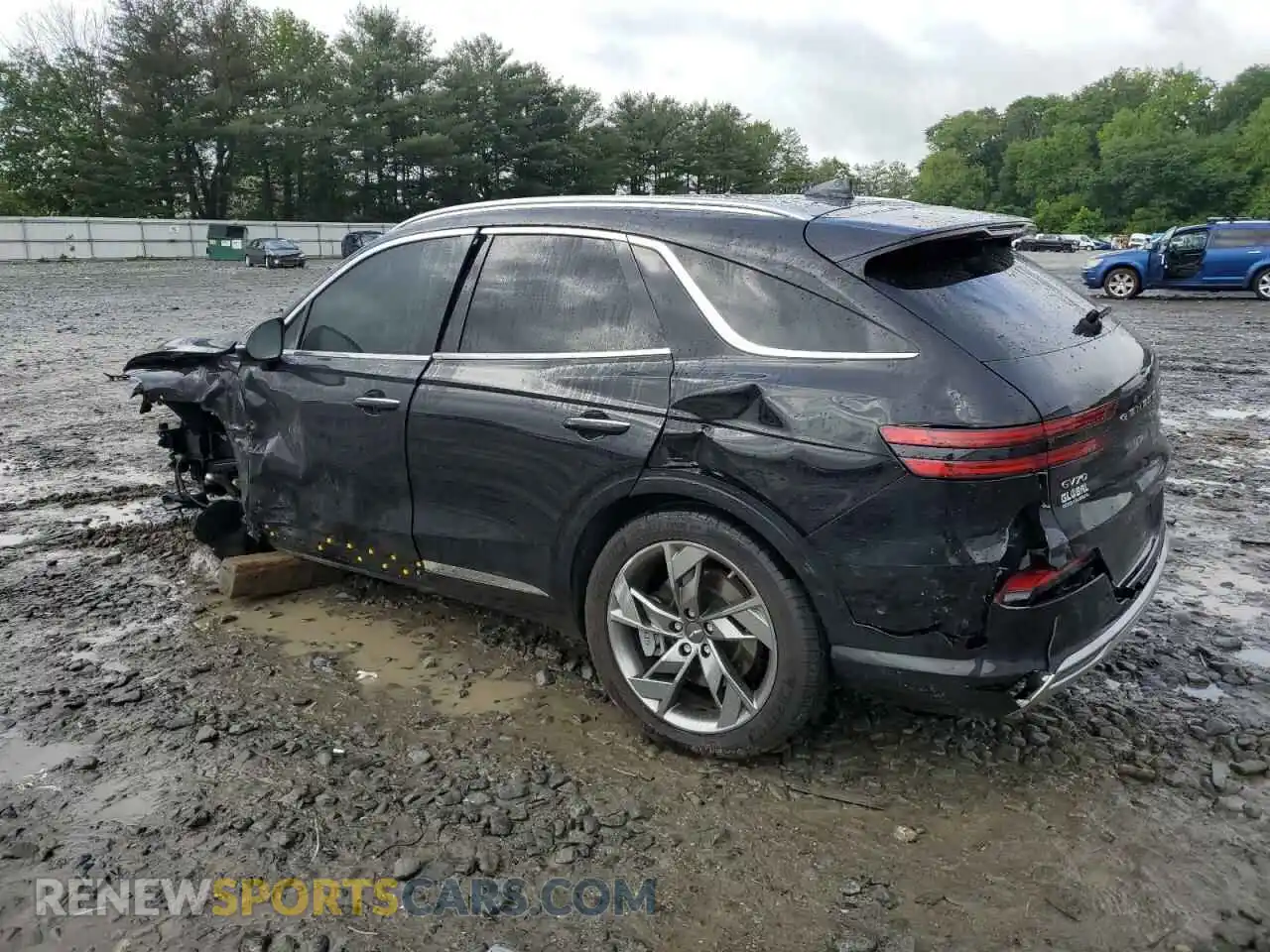 2 Photograph of a damaged car 5NMMCET14PH000281 GENESIS GV70 BASE 2023