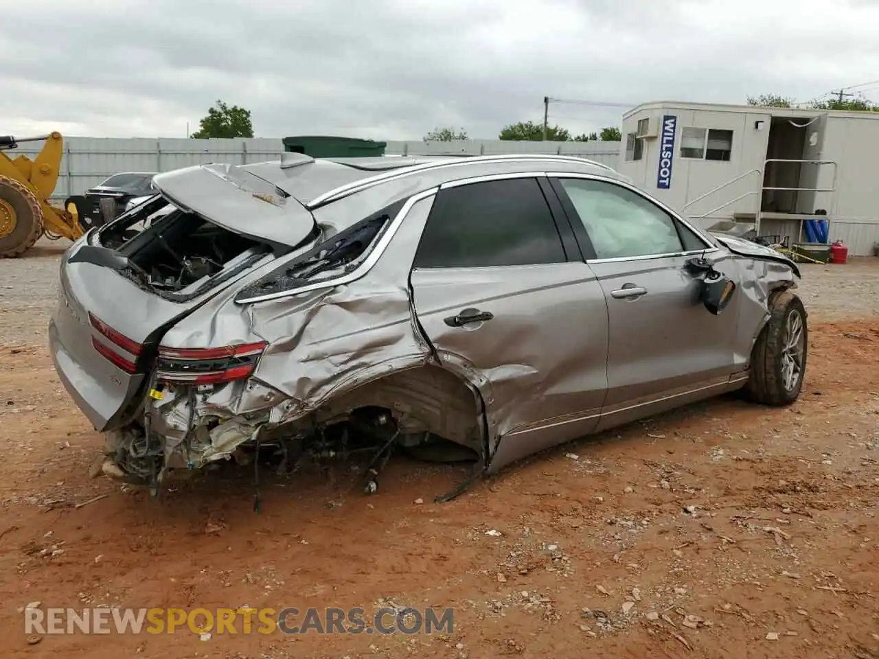 3 Photograph of a damaged car KMUMADTB9PU091448 GENESIS GV70 BASE 2023