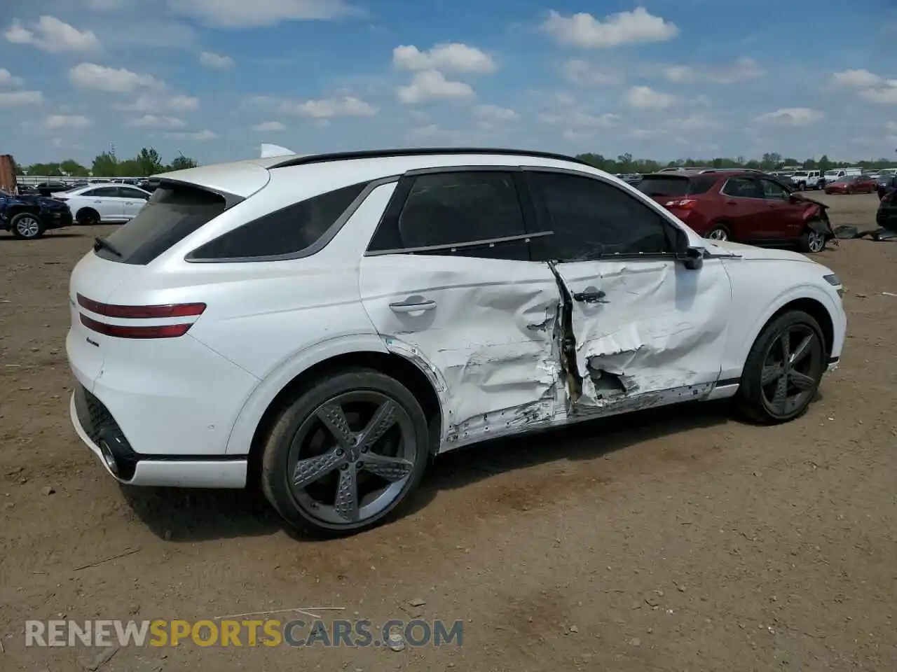 3 Photograph of a damaged car KMUMCDTC7PU102031 GENESIS GV70 BASE 2023