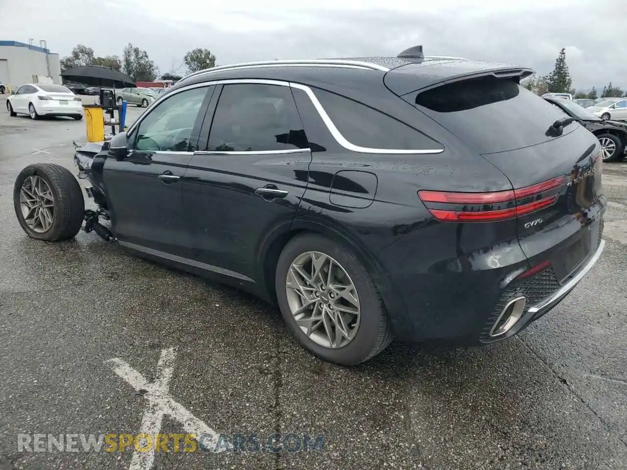 2 Photograph of a damaged car 5NMMADTB7RH008046 GENESIS GV70 BASE 2024
