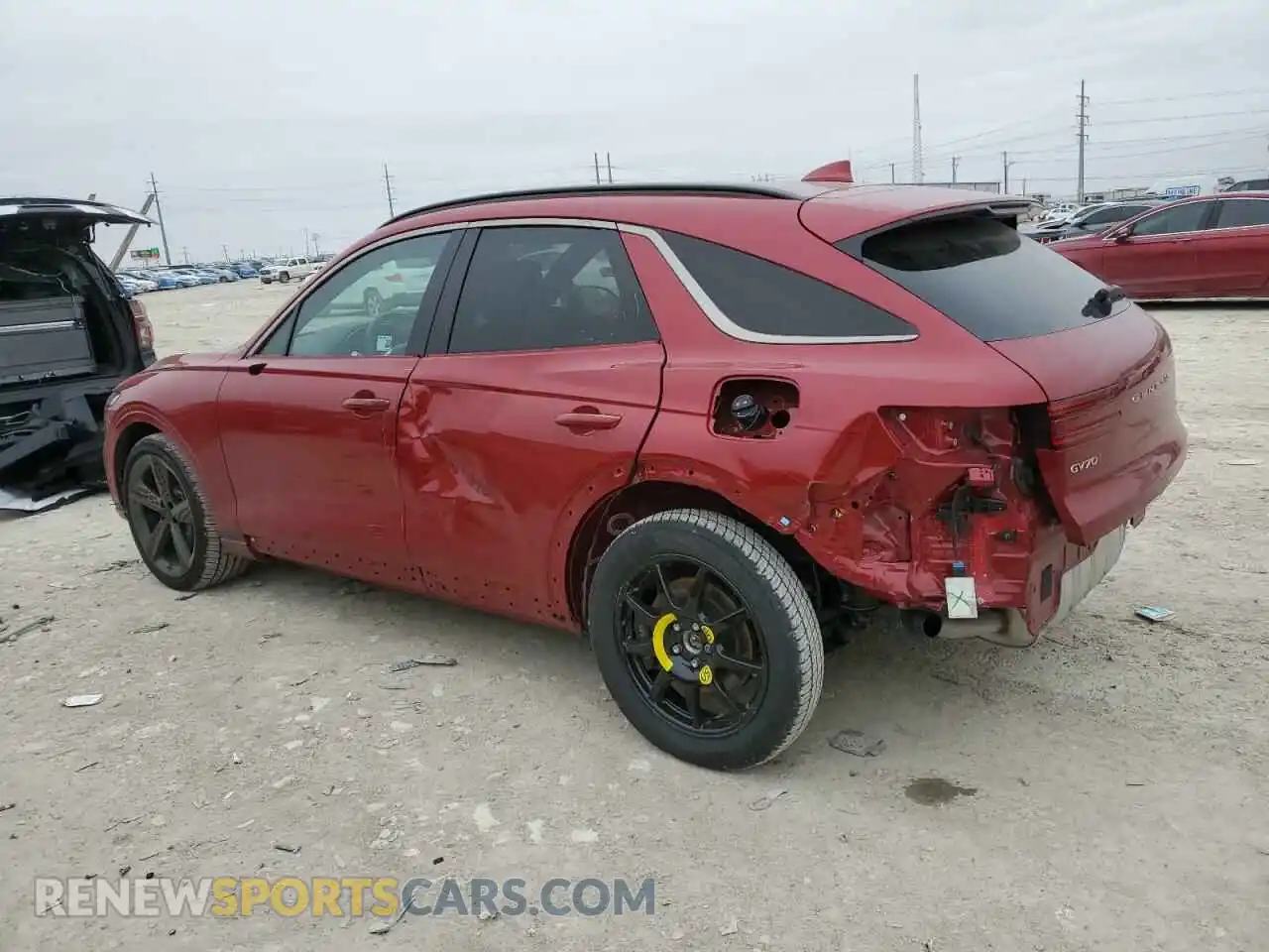 2 Photograph of a damaged car 5NMMADTB4SH022525 GENESIS GV70 BASE 2025