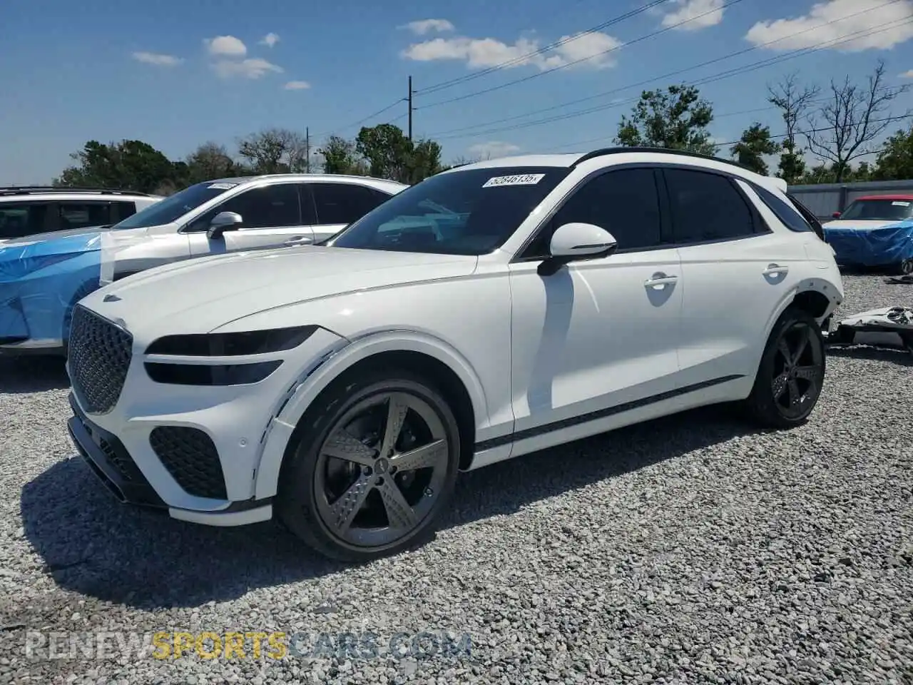1 fotografías del automóvil dañado 5NMMCDTCXSH020362 GENESIS GV70 BASE 2025