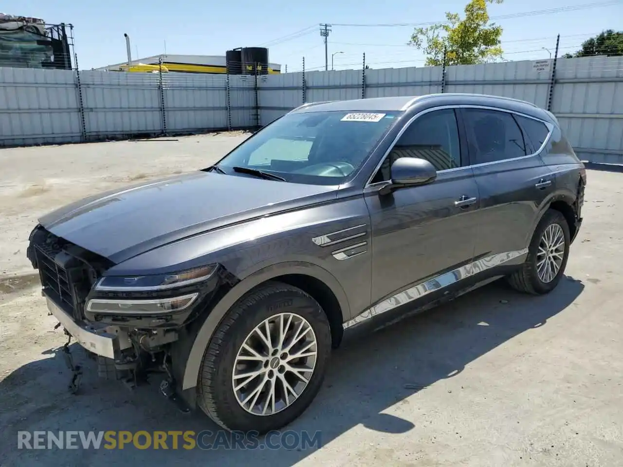 1 Фотография поврежденного автомобиля KMUHB4SB7MU040137 GENESIS GV80 2021