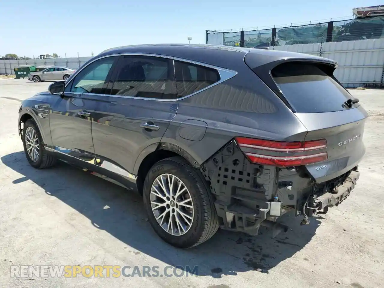 2 Фотография поврежденного автомобиля KMUHB4SB7MU040137 GENESIS GV80 2021