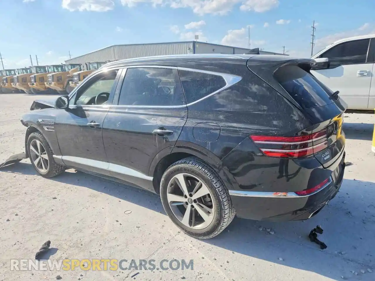 2 Photograph of a damaged car KMUHBDSB1MU035015 GENESIS GV80 2021