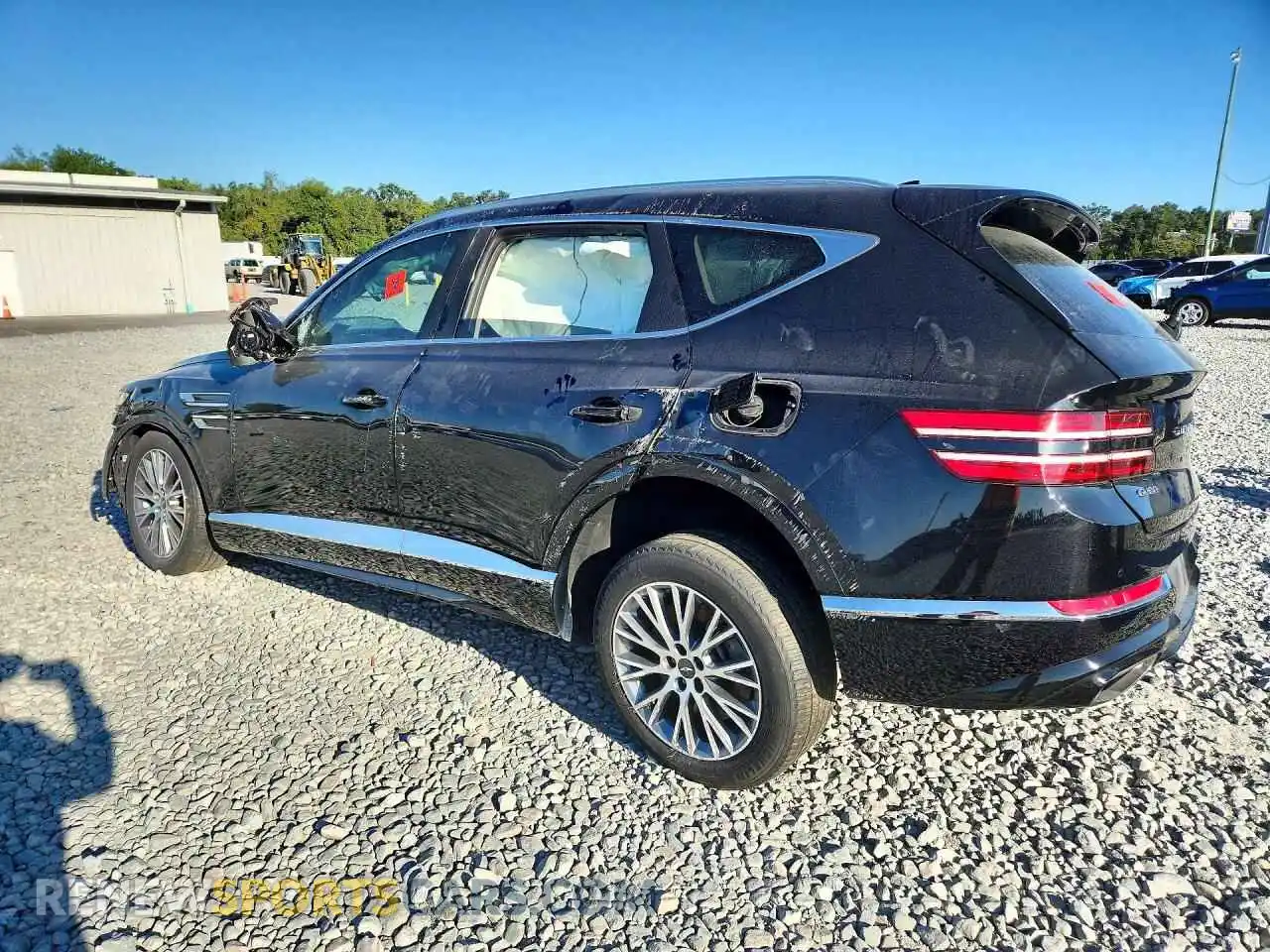 2 Photograph of a damaged car KMUHBDSB2MU043513 GENESIS GV80 2021