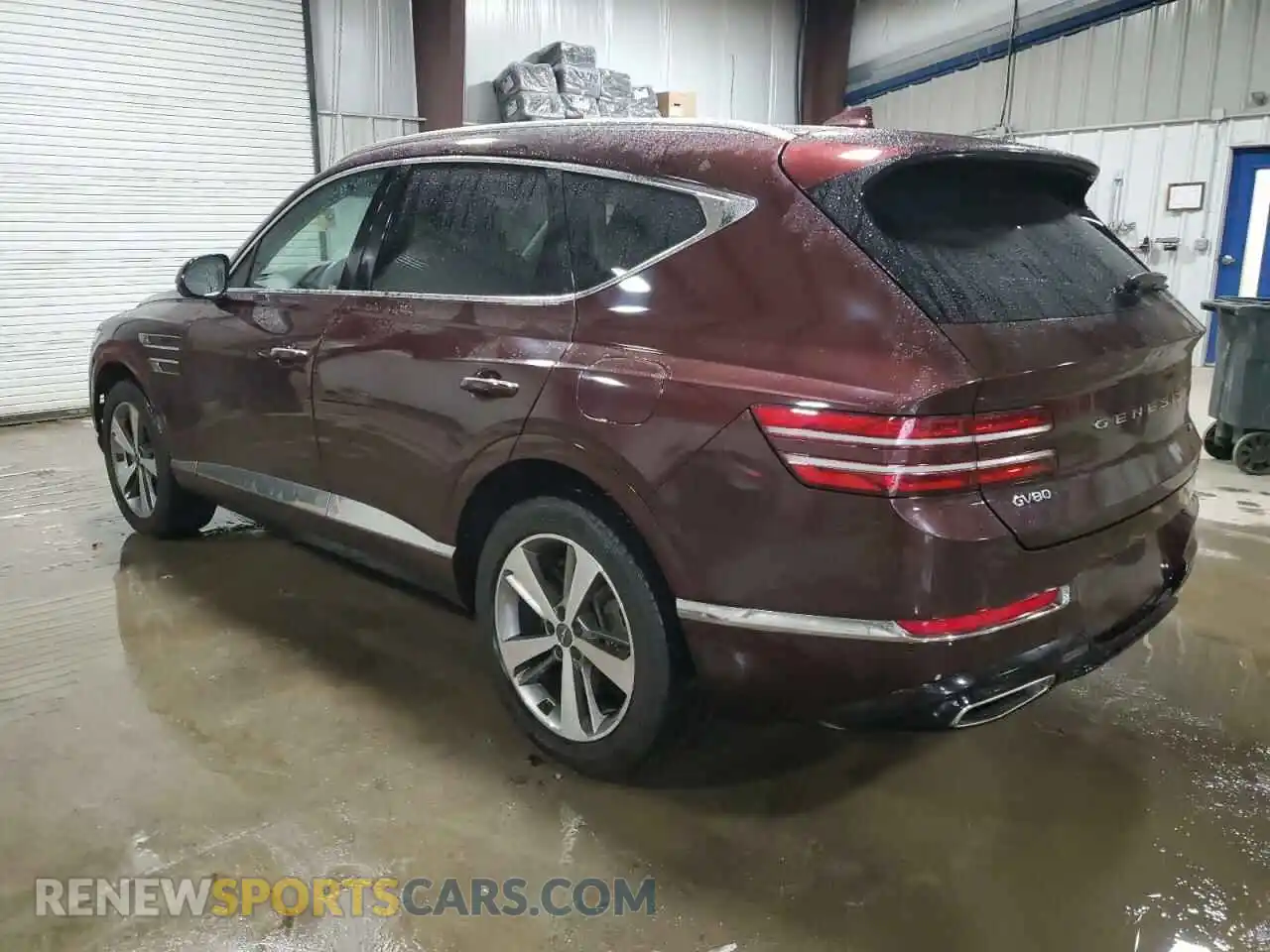 2 Photograph of a damaged car KMUHBDSB4MU035199 GENESIS GV80 2021