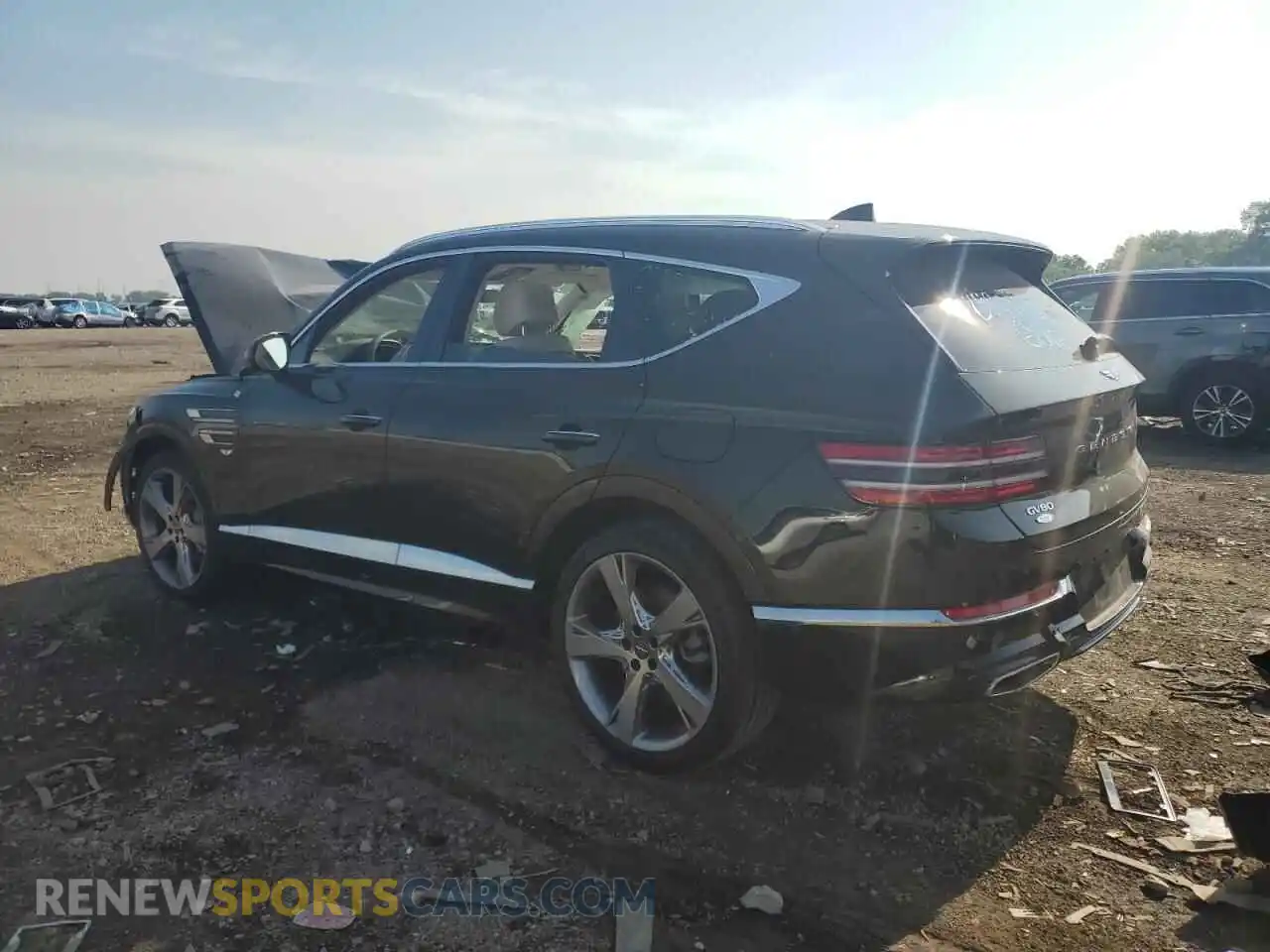 2 Photograph of a damaged car KMUHCESC2MU059612 GENESIS GV80 2021