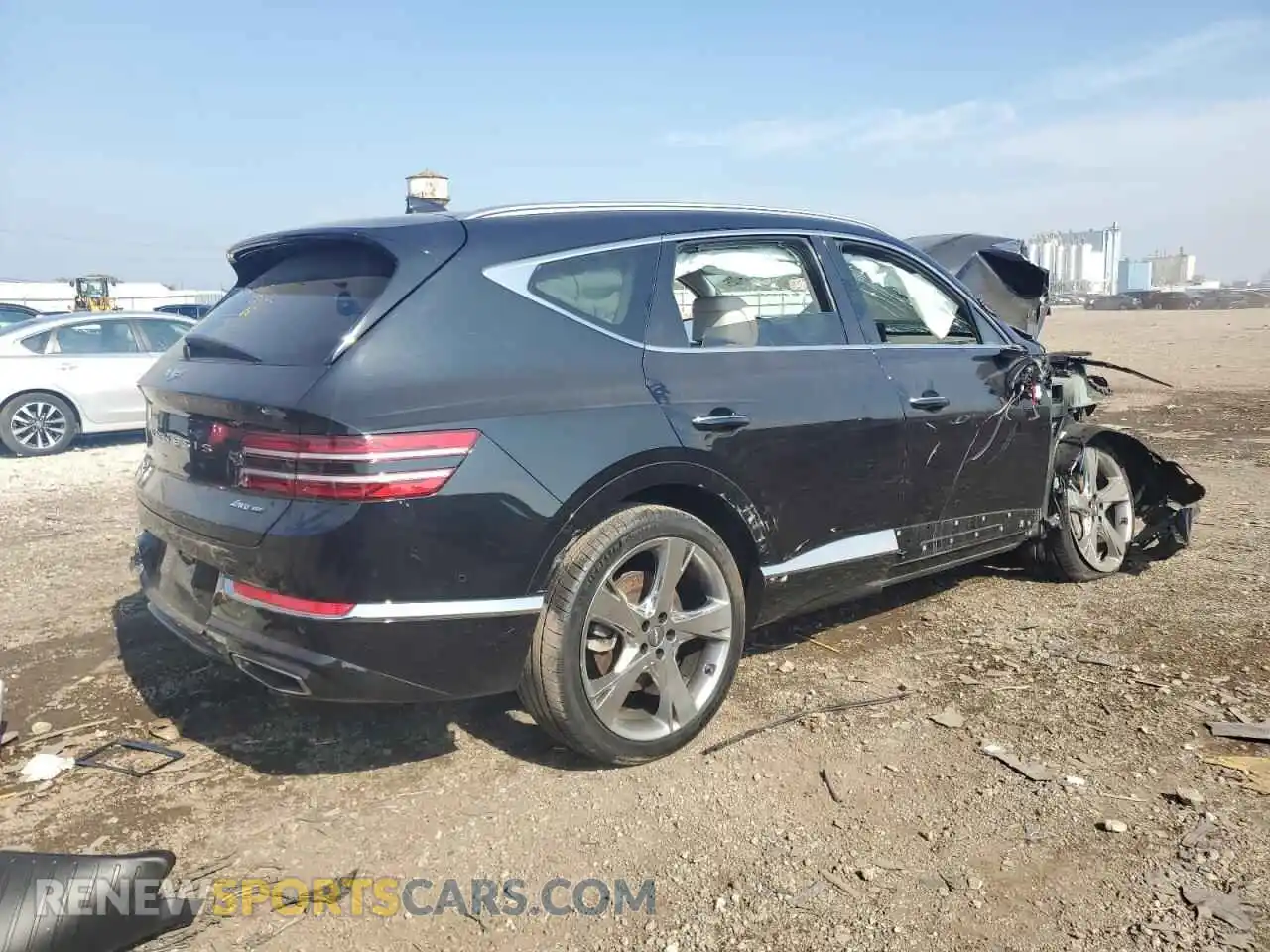 3 Photograph of a damaged car KMUHCESC2MU059612 GENESIS GV80 2021
