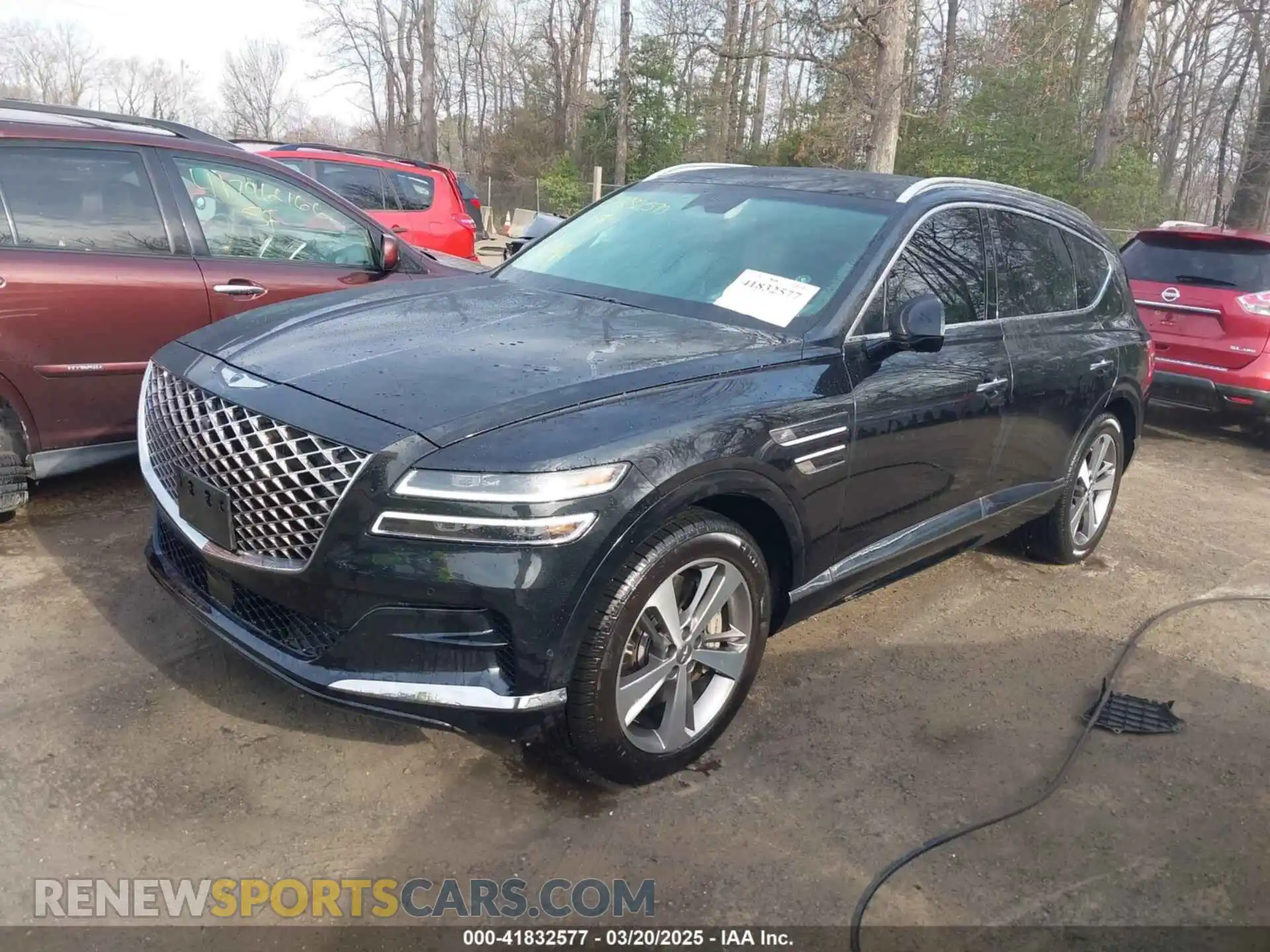 2 Photograph of a damaged car KMUHCESC3MU052801 GENESIS GV80 2021