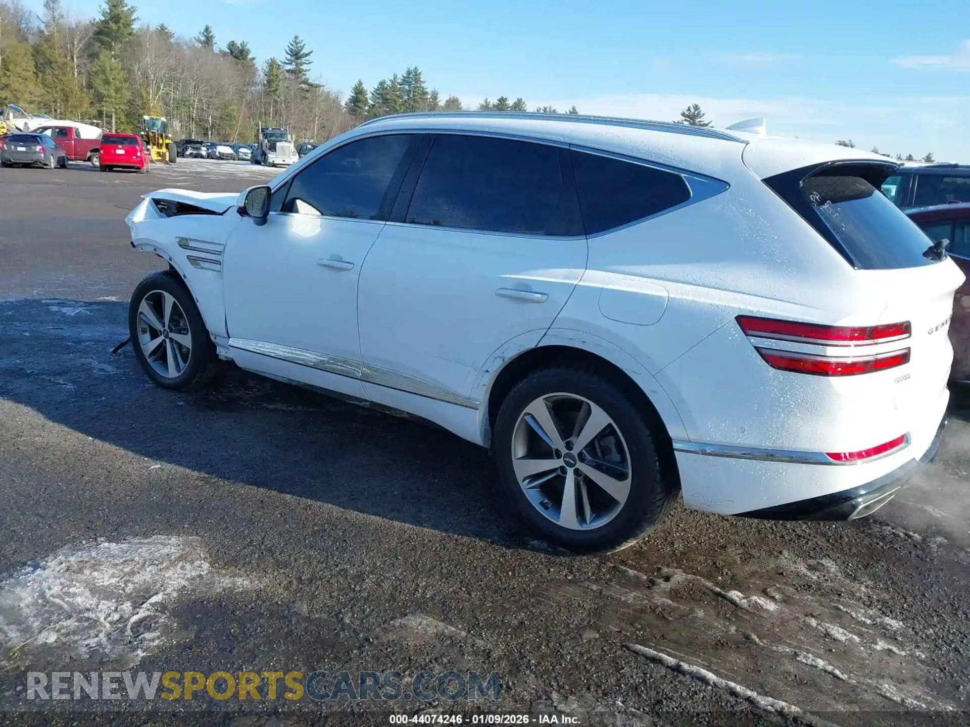 3 Photograph of a damaged car KMUHCESC4MU037398 GENESIS GV80 2021