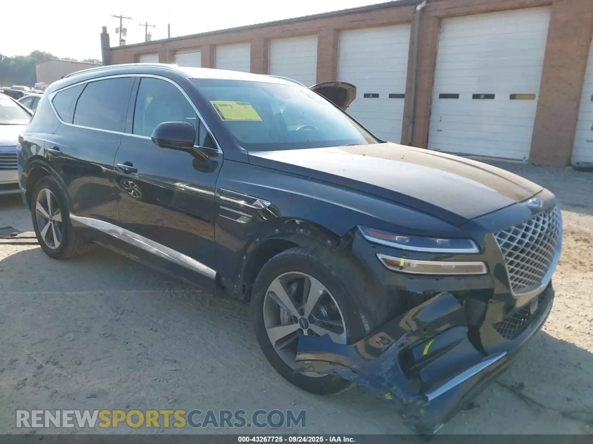 1 Photograph of a damaged car KMUHCESC5MU042061 GENESIS GV80 2021