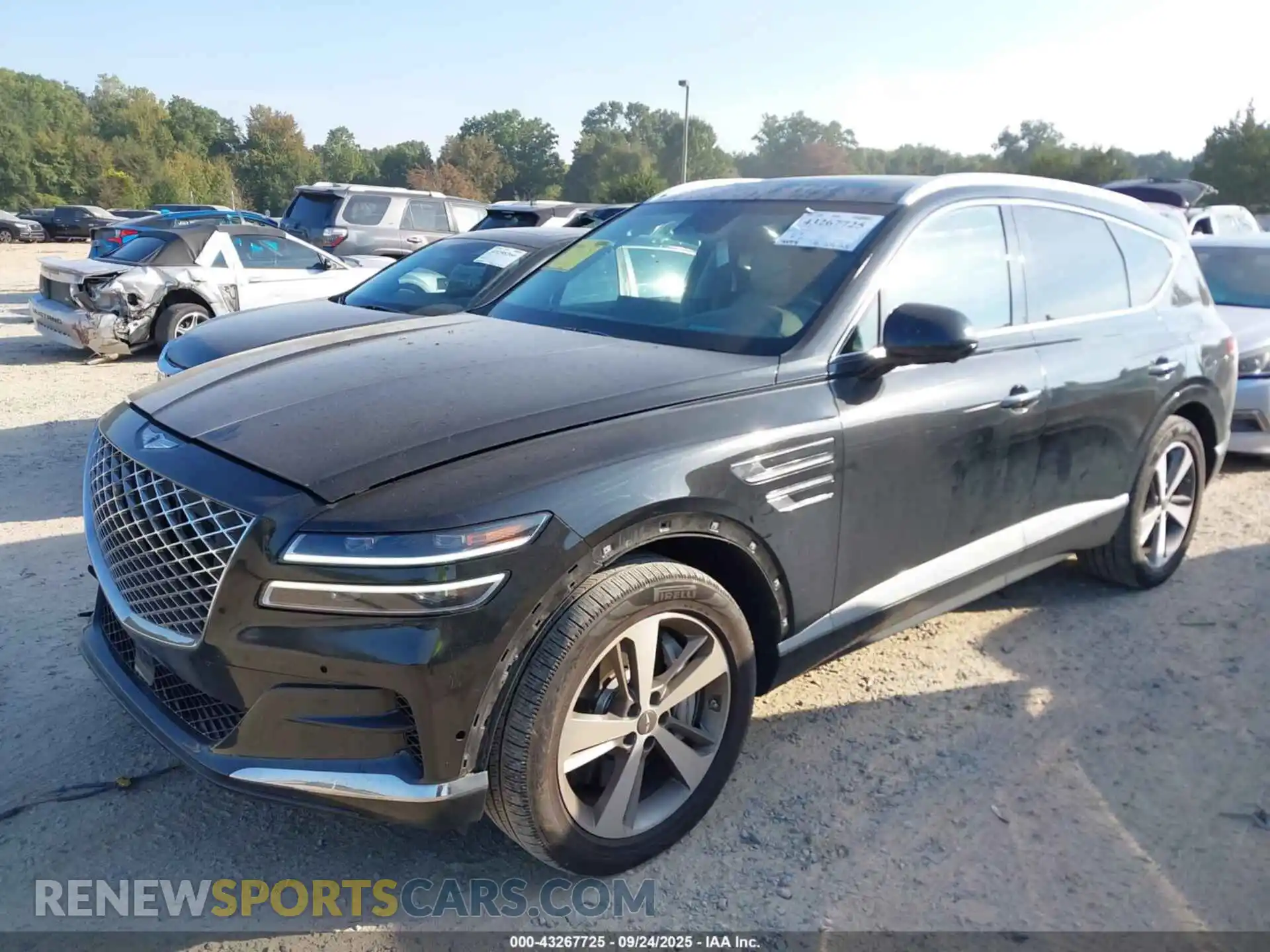2 Photograph of a damaged car KMUHCESC5MU042061 GENESIS GV80 2021