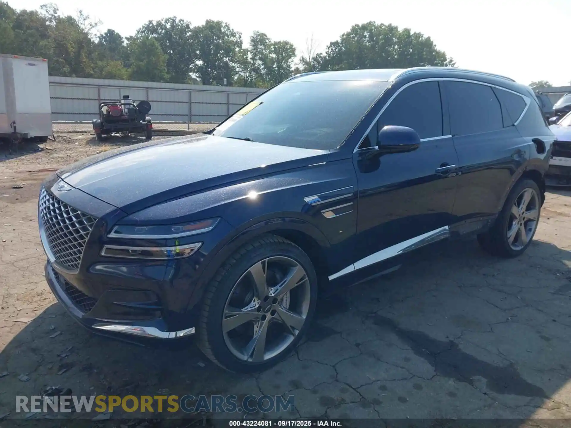 2 Photograph of a damaged car KMUHCESC6MU047091 GENESIS GV80 2021