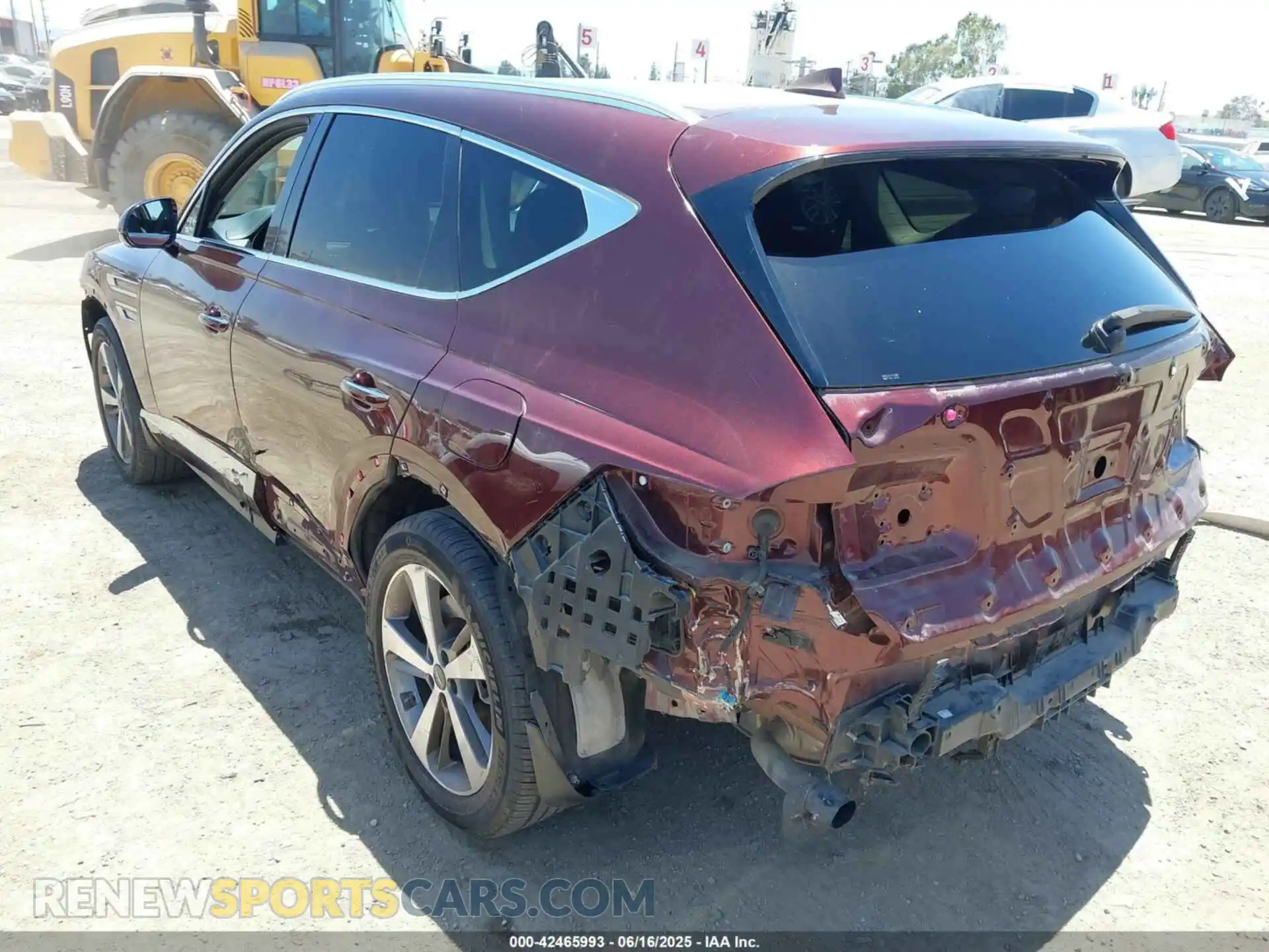 3 Photograph of a damaged car KMUHCESC6MU053781 GENESIS GV80 2021