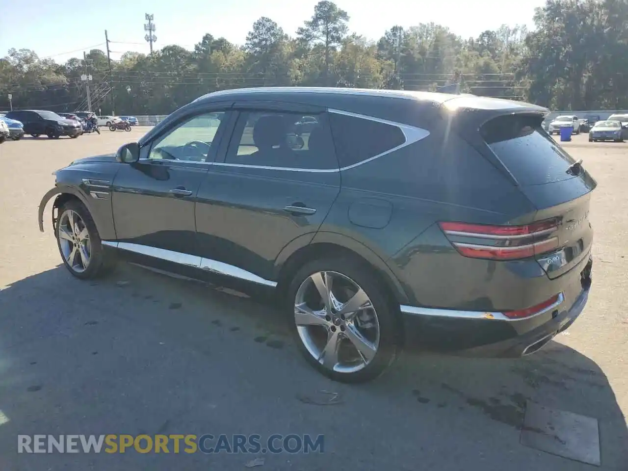 2 Photograph of a damaged car KMUHCESC6MU071858 GENESIS GV80 2021