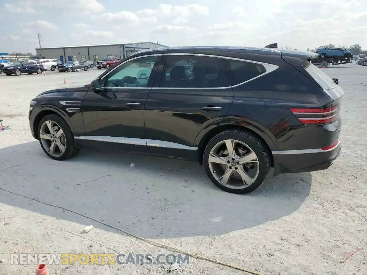 2 Photograph of a damaged car KMUHCESC7MU056379 GENESIS GV80 2021