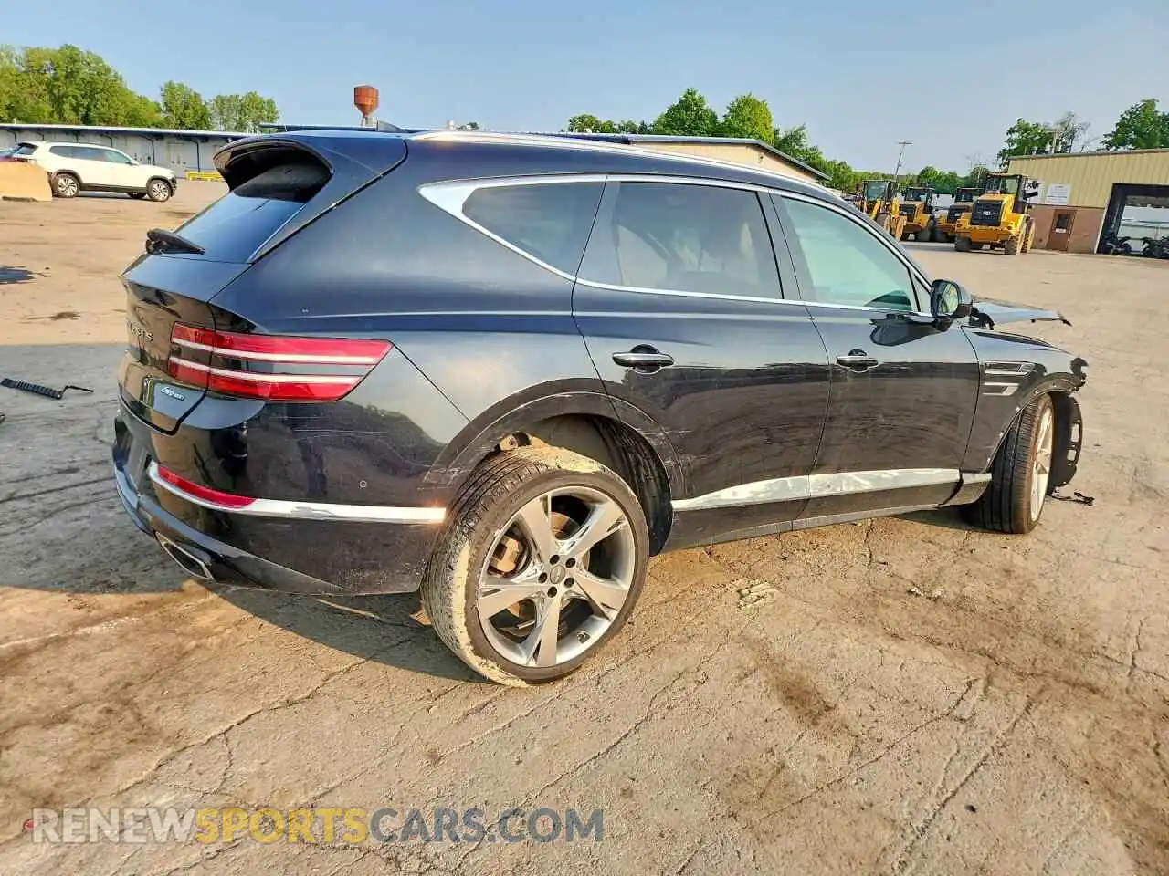 3 Photograph of a damaged car KMUHCESC9MU031211 GENESIS GV80 2021
