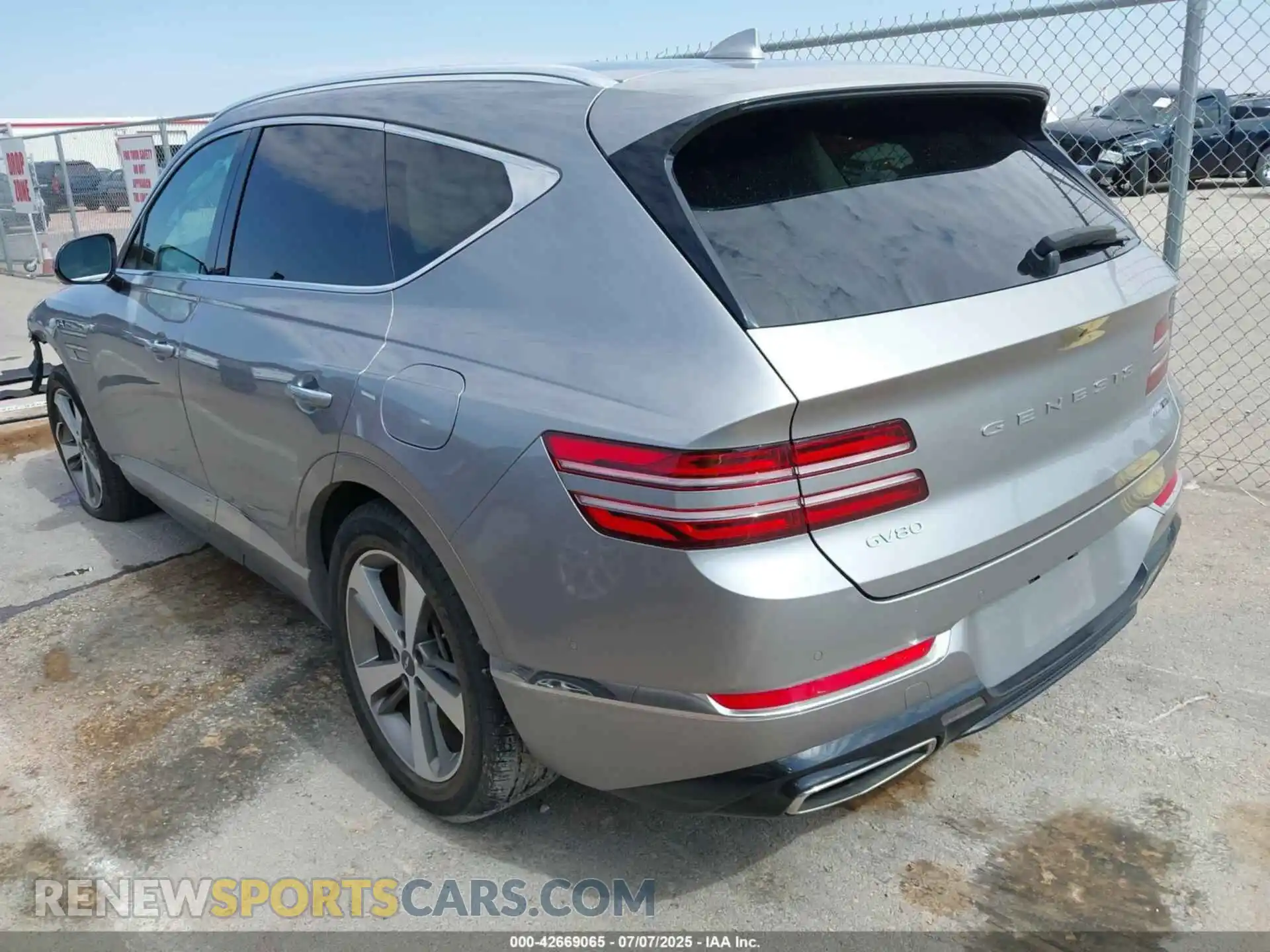3 Фотография поврежденного автомобиля KMUHCESC9MU068551 GENESIS GV80 2021