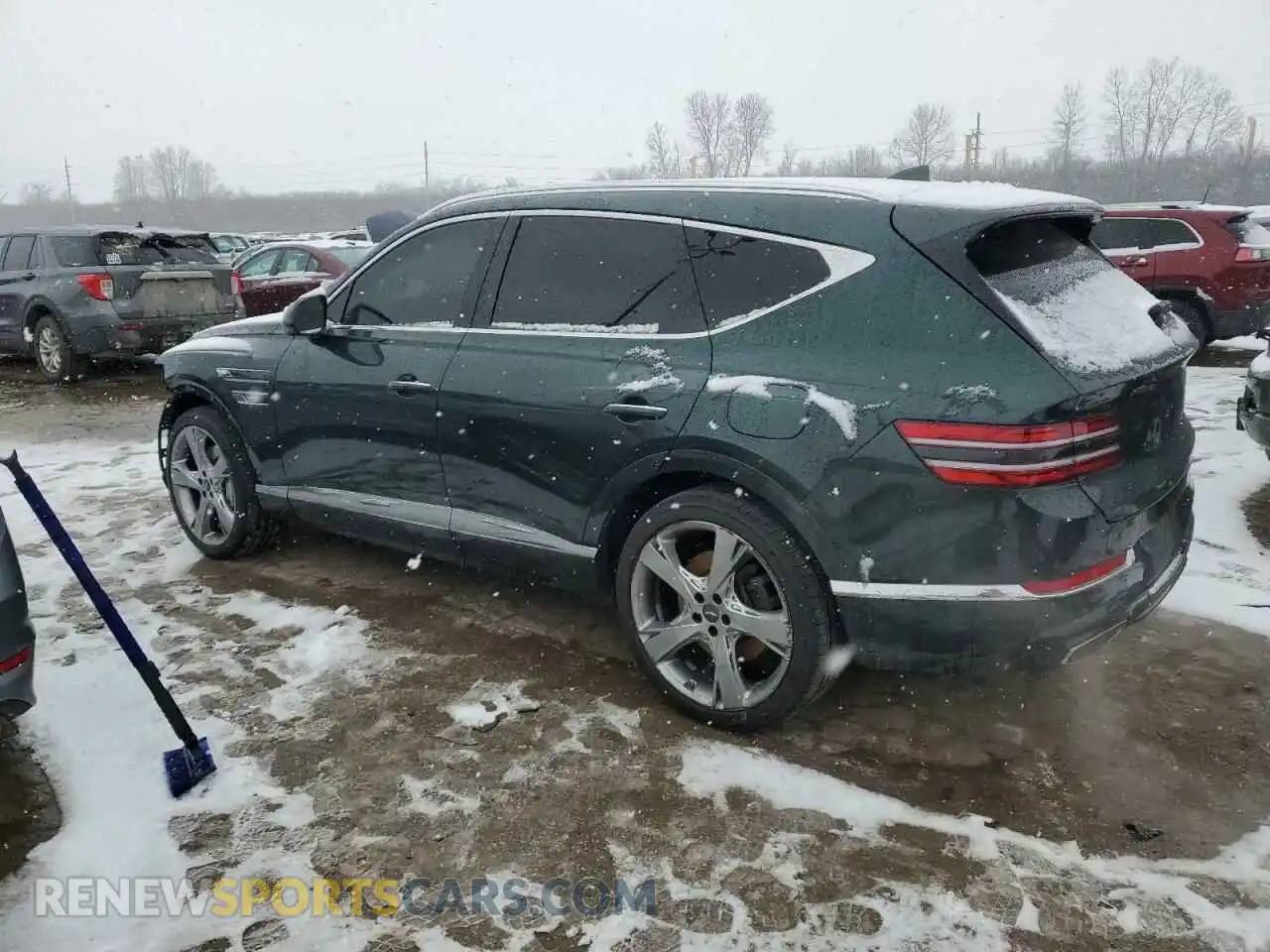 2 Photograph of a damaged car KMUHCESC9MU074852 GENESIS GV80 2021