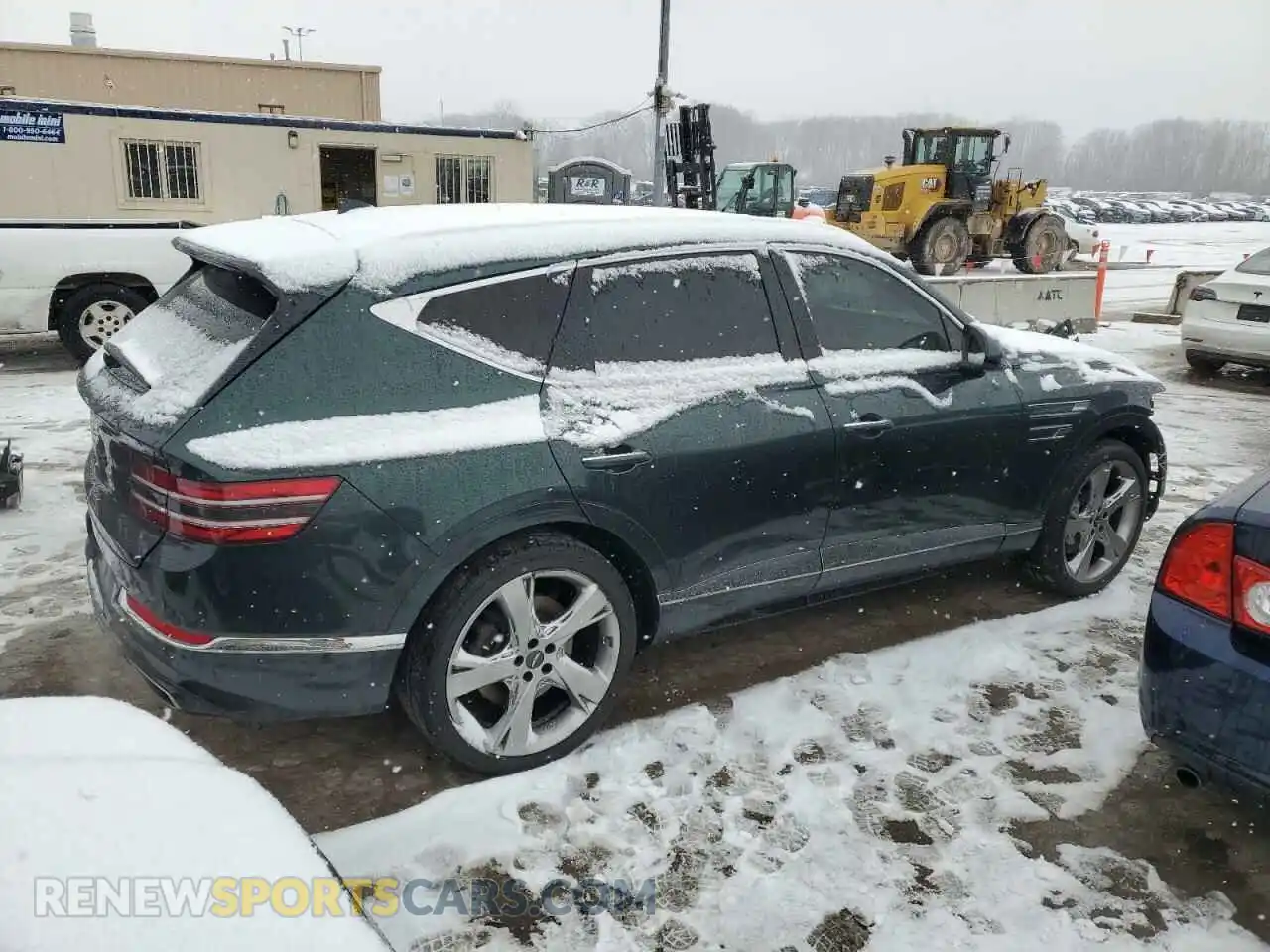 3 Photograph of a damaged car KMUHCESC9MU074852 GENESIS GV80 2021