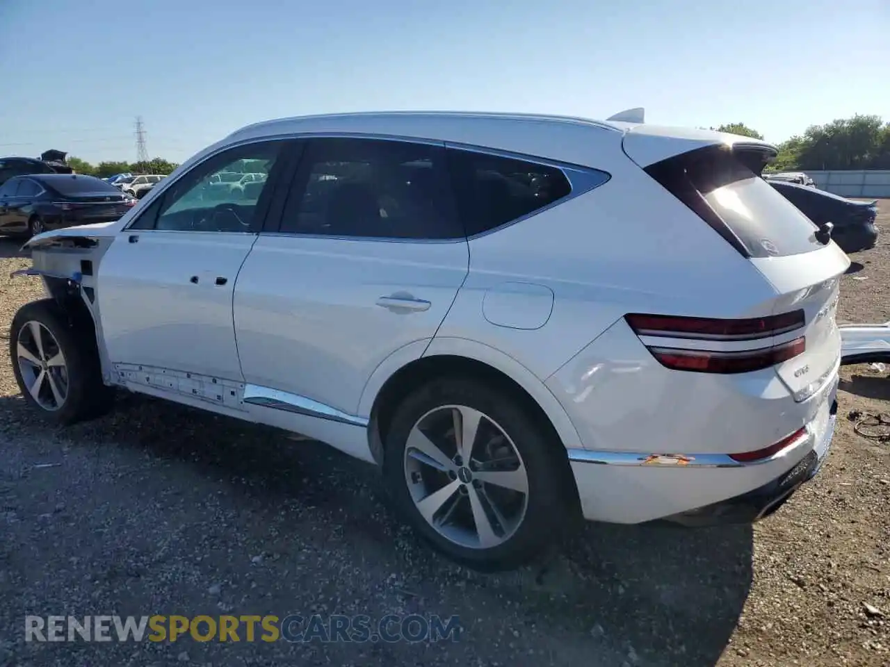 2 Photograph of a damaged car KMUHCESCXMU039964 GENESIS GV80 2021