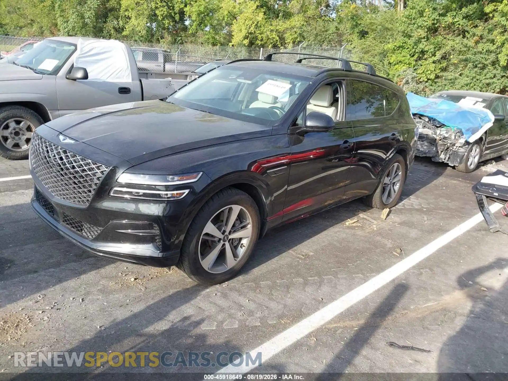 2 Photograph of a damaged car KMUHCESCXMU053833 GENESIS GV80 2021