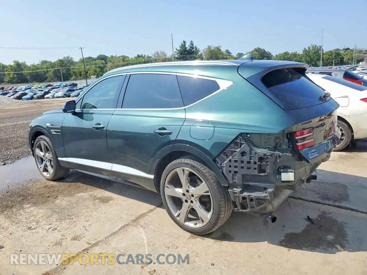 2 Photograph of a damaged car KMUHCESCXMU073855 GENESIS GV80 2021