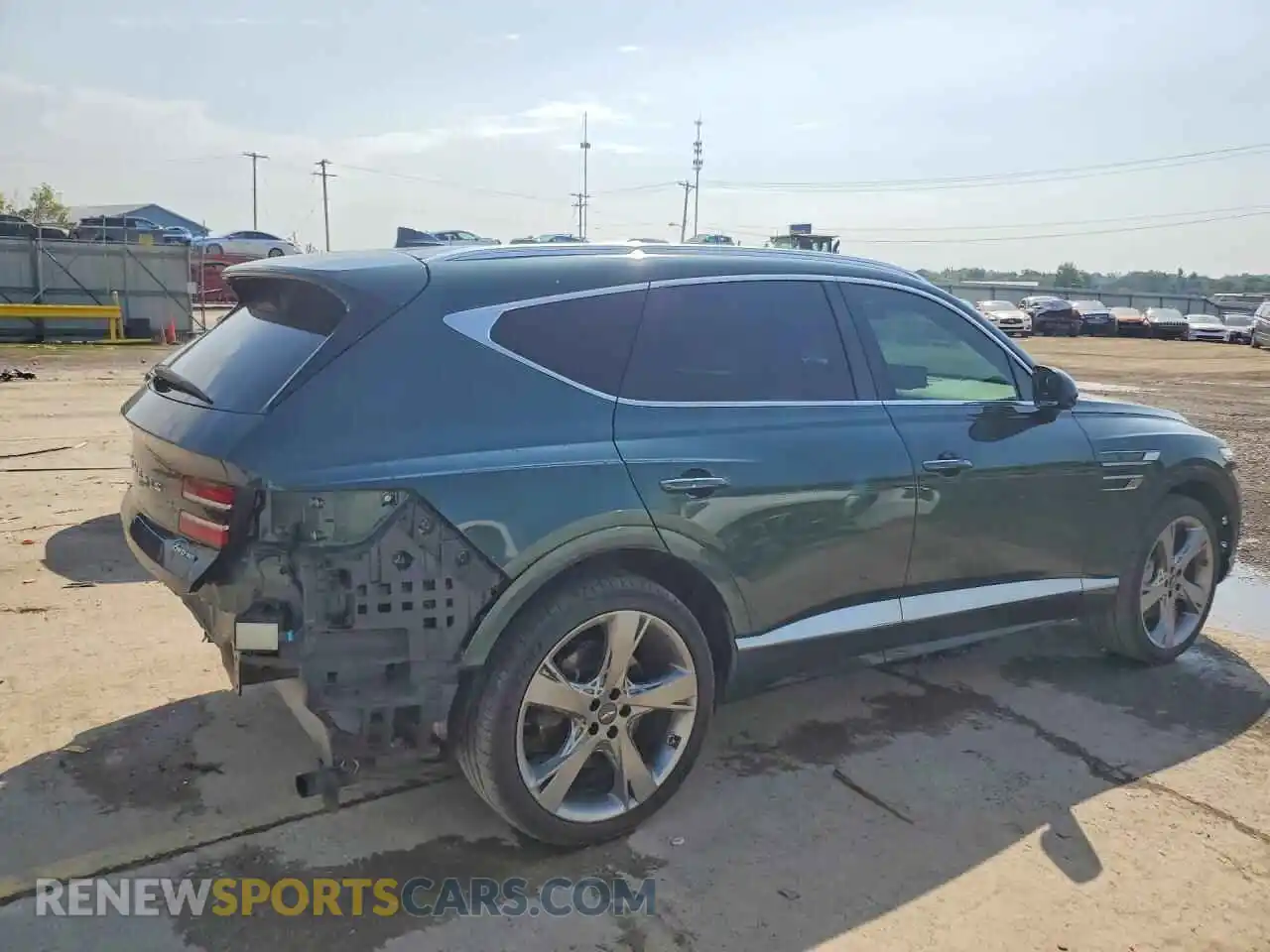 3 Photograph of a damaged car KMUHCESCXMU073855 GENESIS GV80 2021