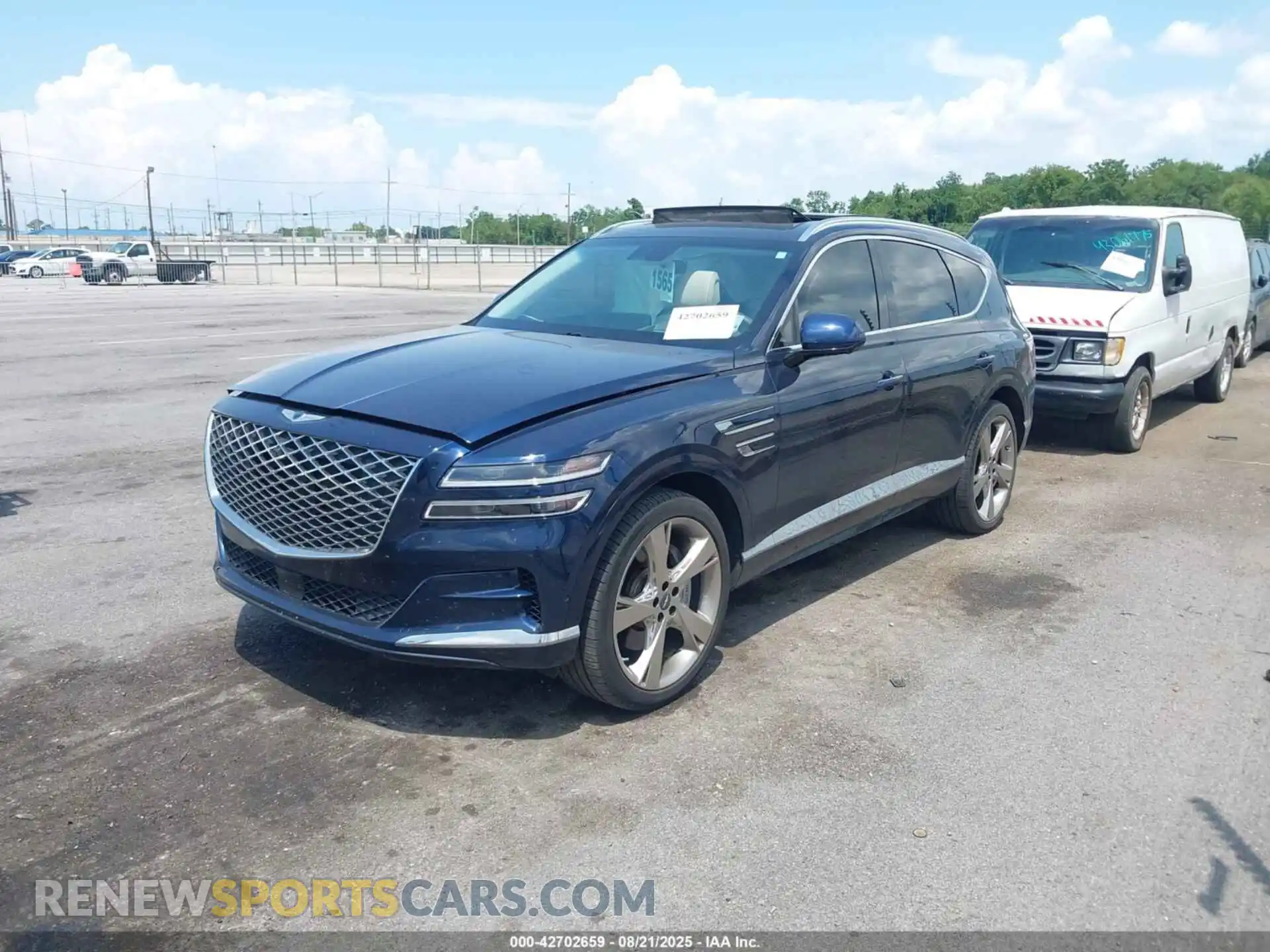 2 Photograph of a damaged car KMUHBDSB2PU121468 GENESIS GV80 2023