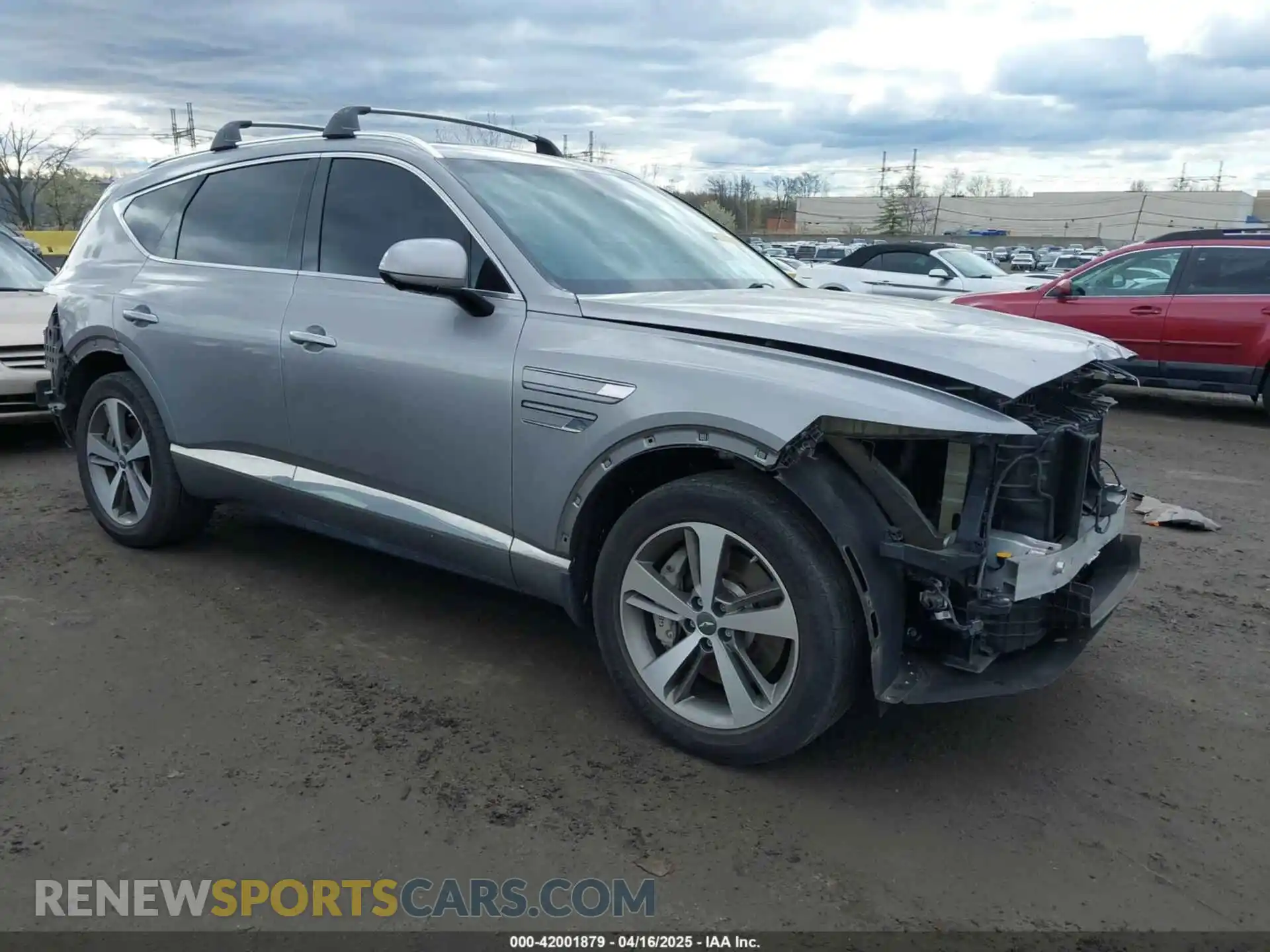 1 Photograph of a damaged car KMUHCESC1PU140766 GENESIS GV80 2023