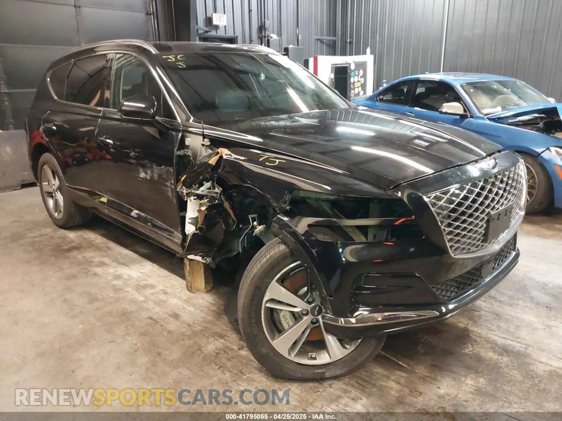 1 Photograph of a damaged car KMUHCESC2PU128982 GENESIS GV80 2023
