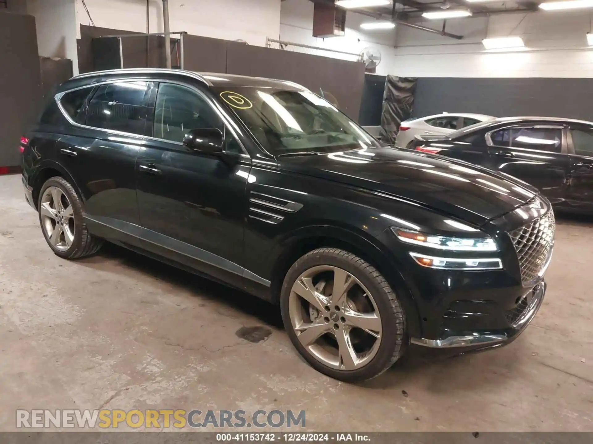 1 Photograph of a damaged car KMUHCESC3PU144897 GENESIS GV80 2023