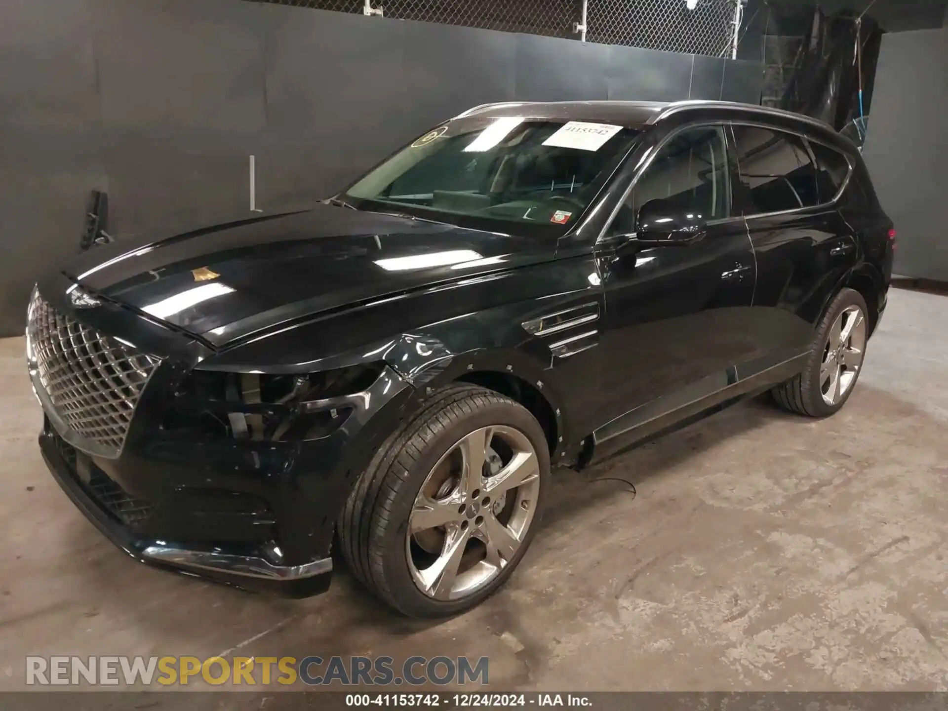 2 Photograph of a damaged car KMUHCESC3PU144897 GENESIS GV80 2023