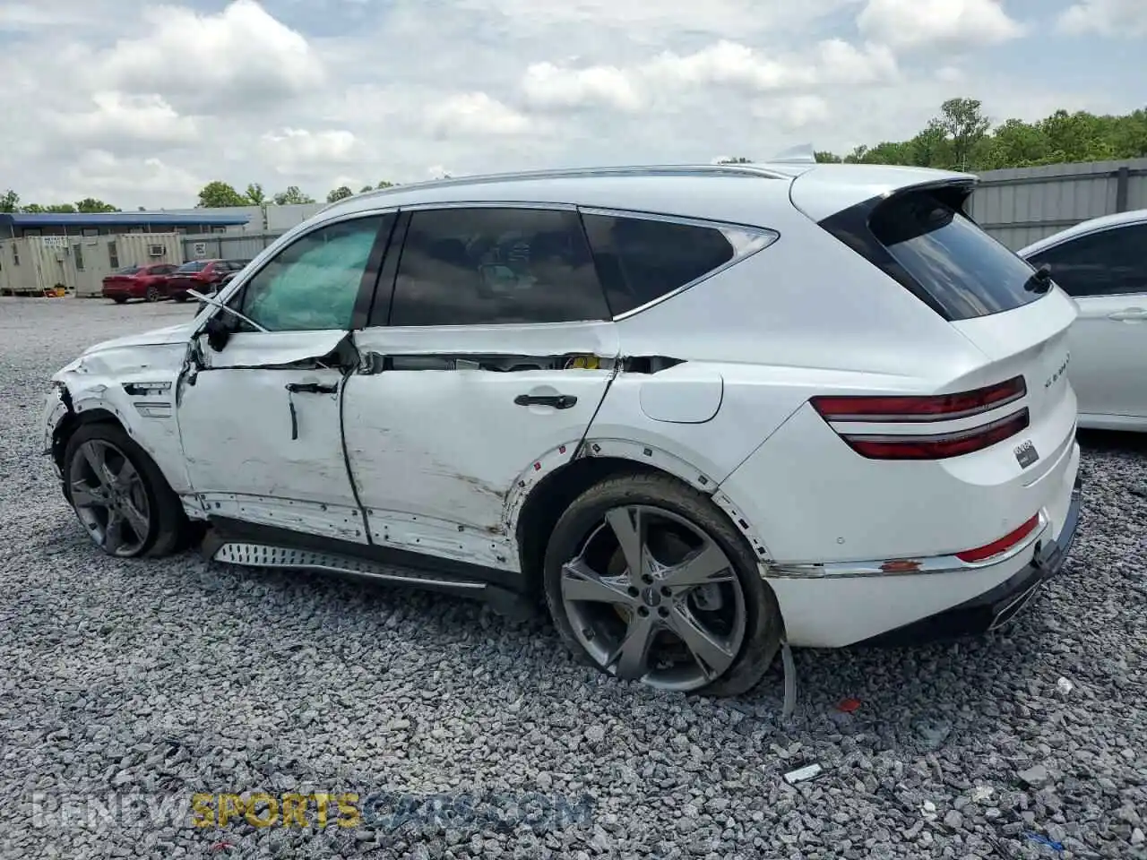 2 Photograph of a damaged car KMUHCESC4PU110015 GENESIS GV80 2023