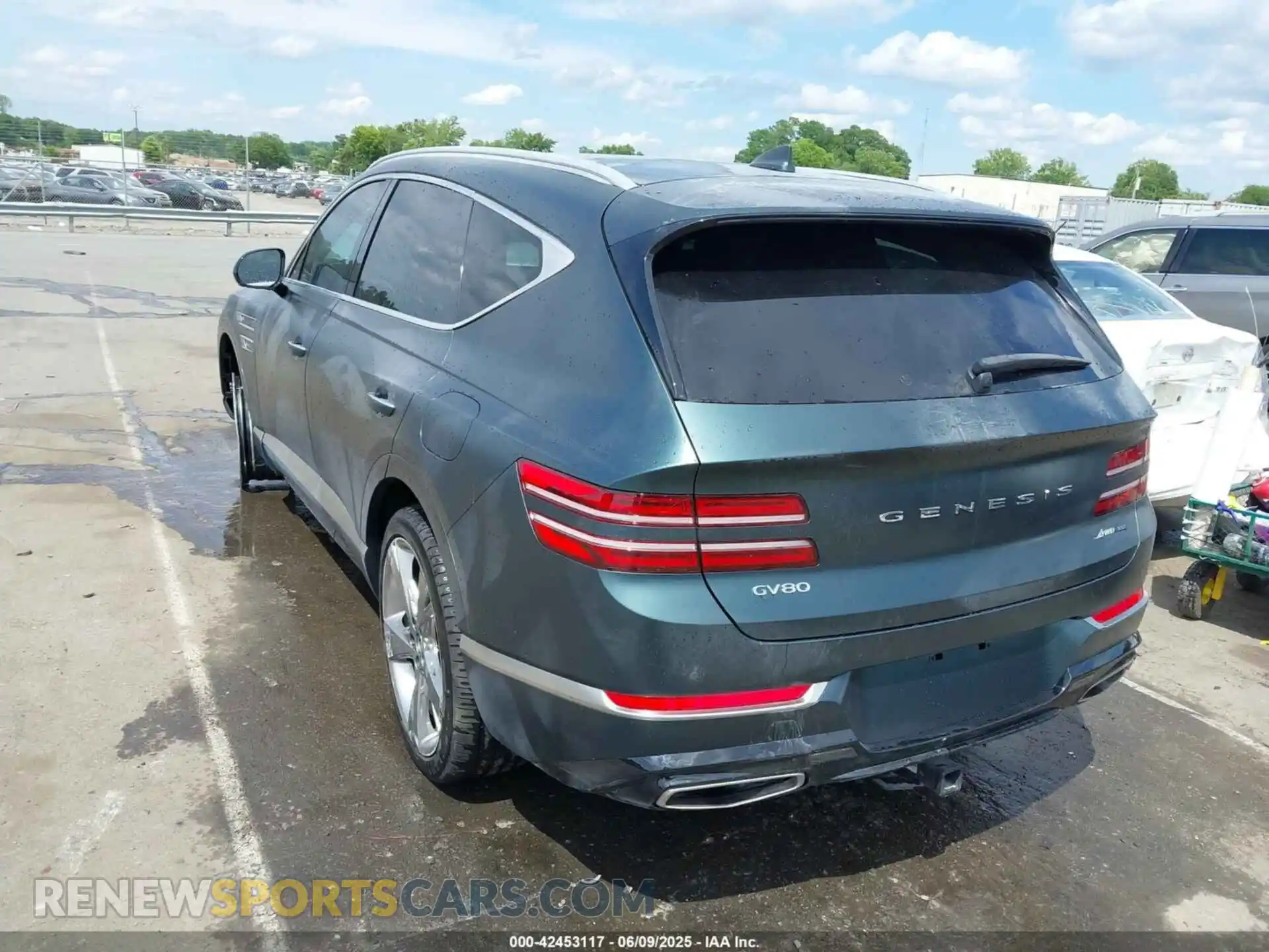 3 Photograph of a damaged car KMUHCESC4PU124819 GENESIS GV80 2023