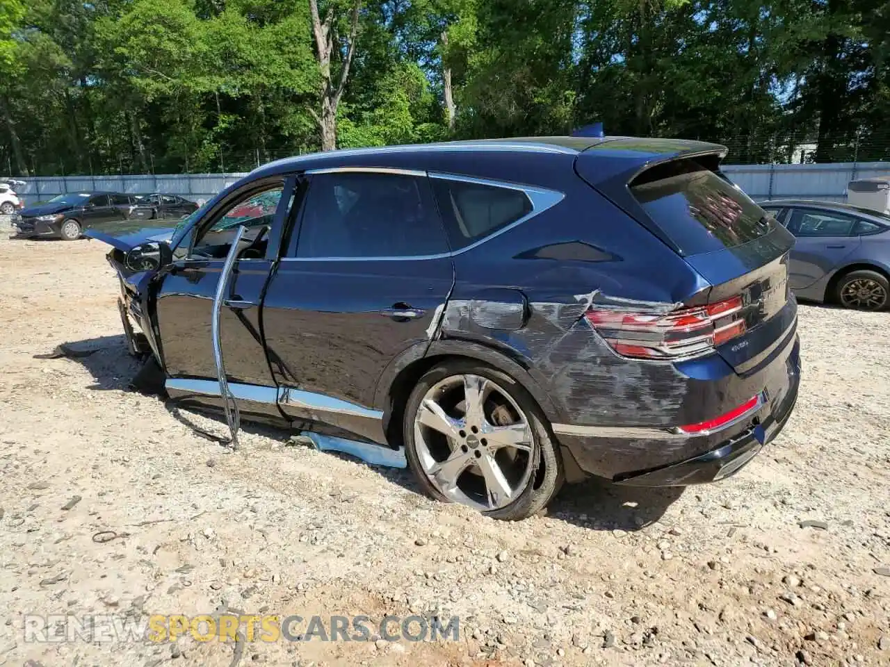 2 Photograph of a damaged car KMUHCESC7PU121865 GENESIS GV80 2023